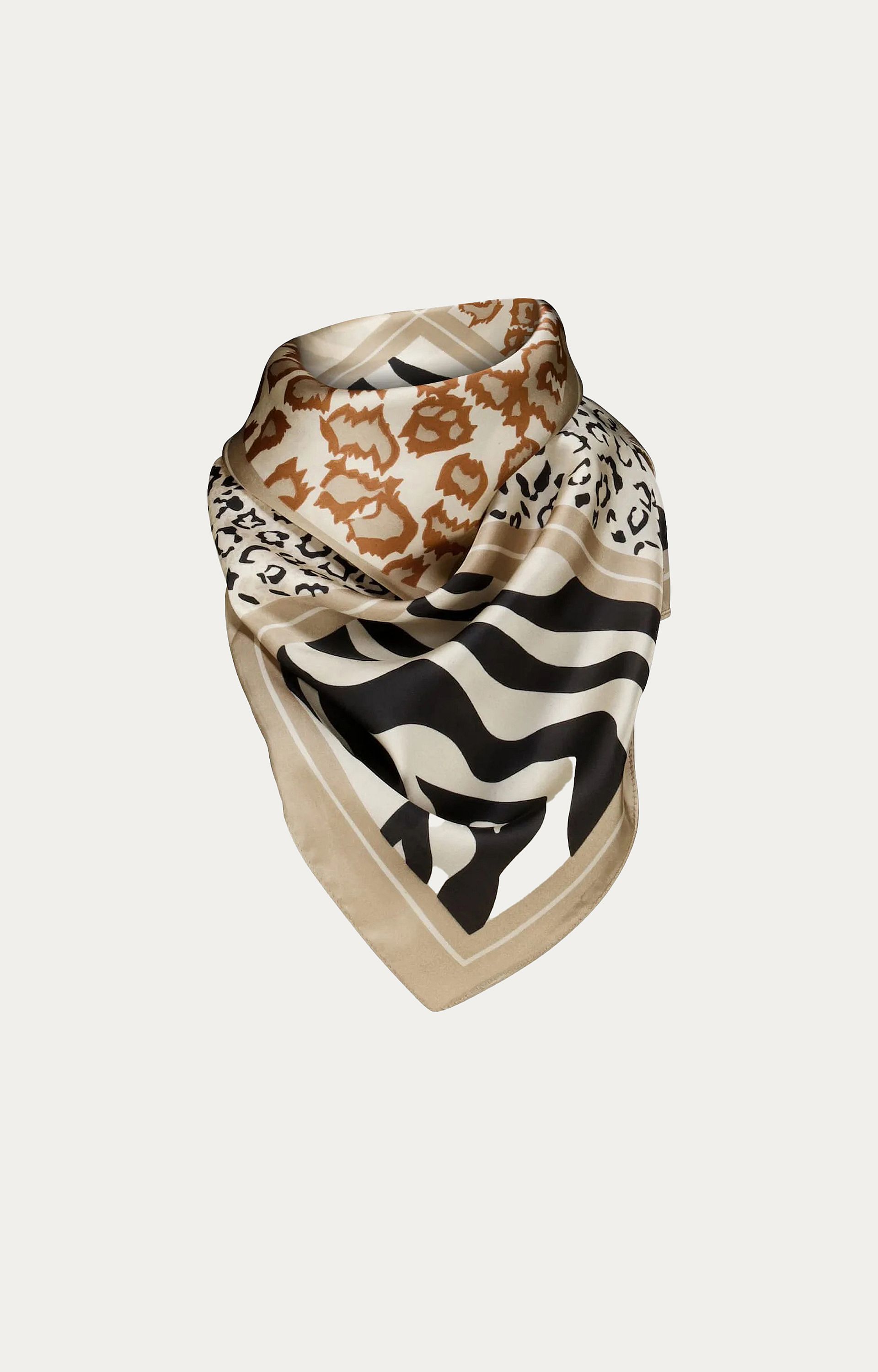 Sjaal met print