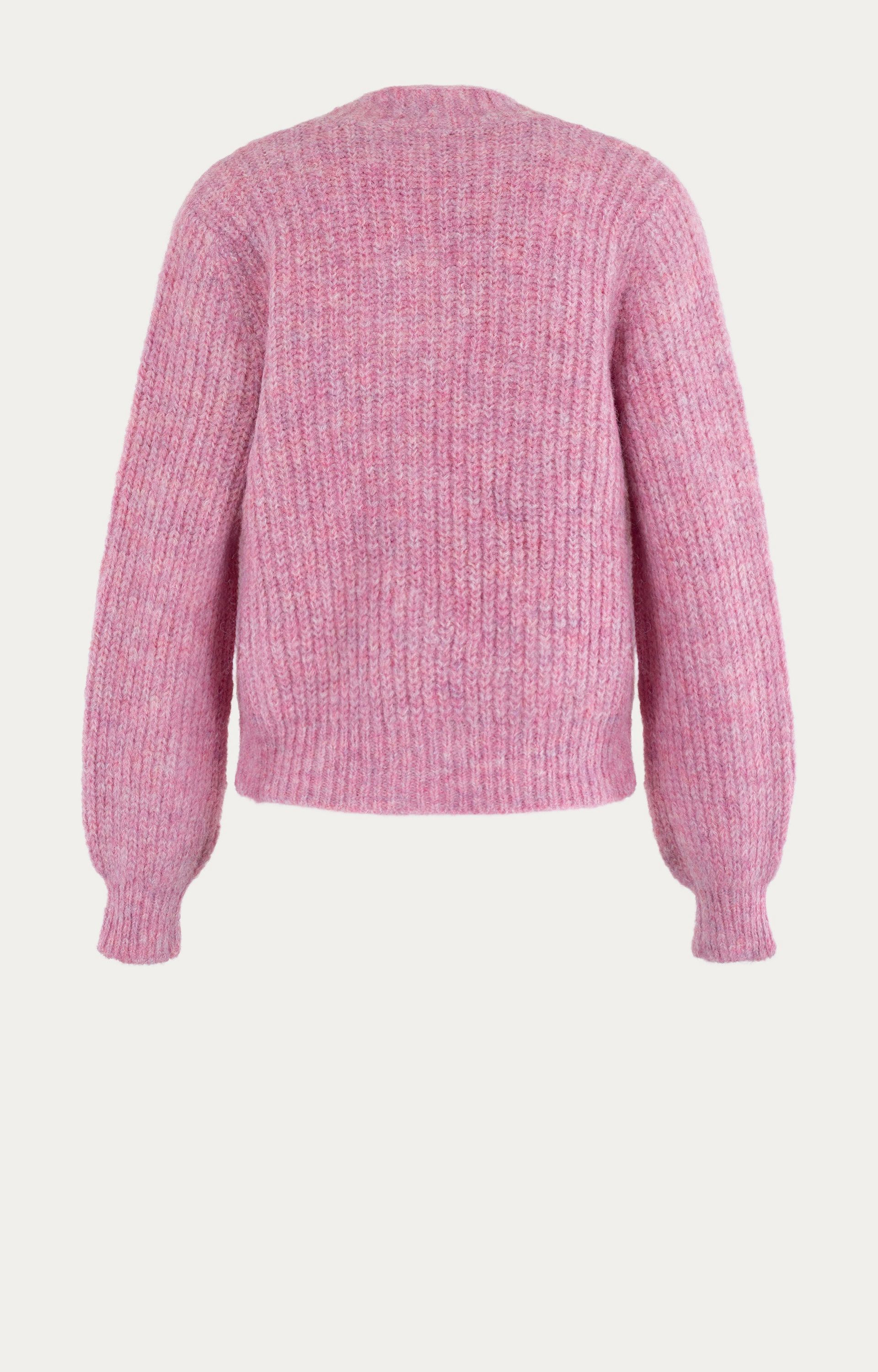 Vest met strass knopen