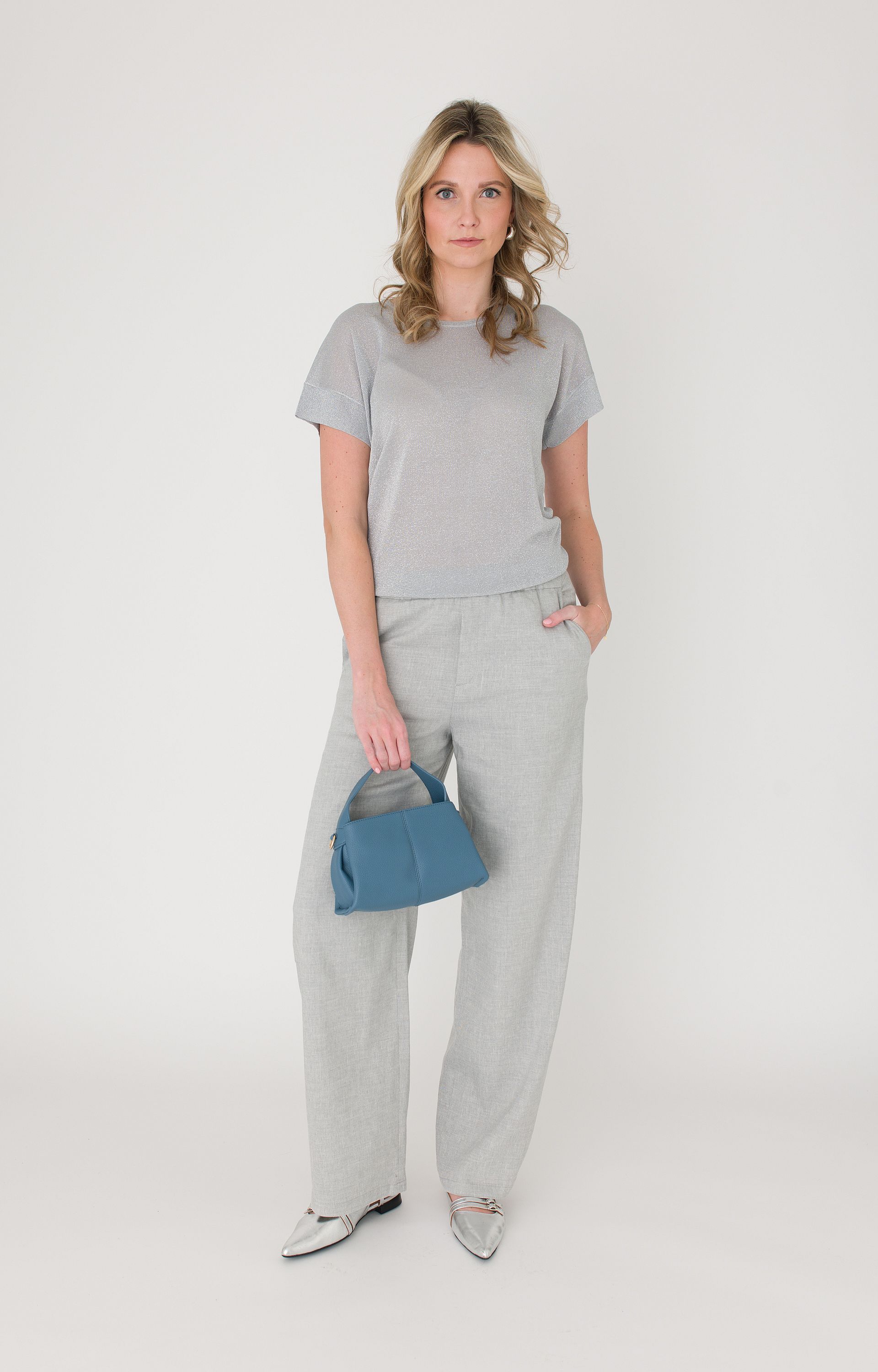 T-shirt met glitter