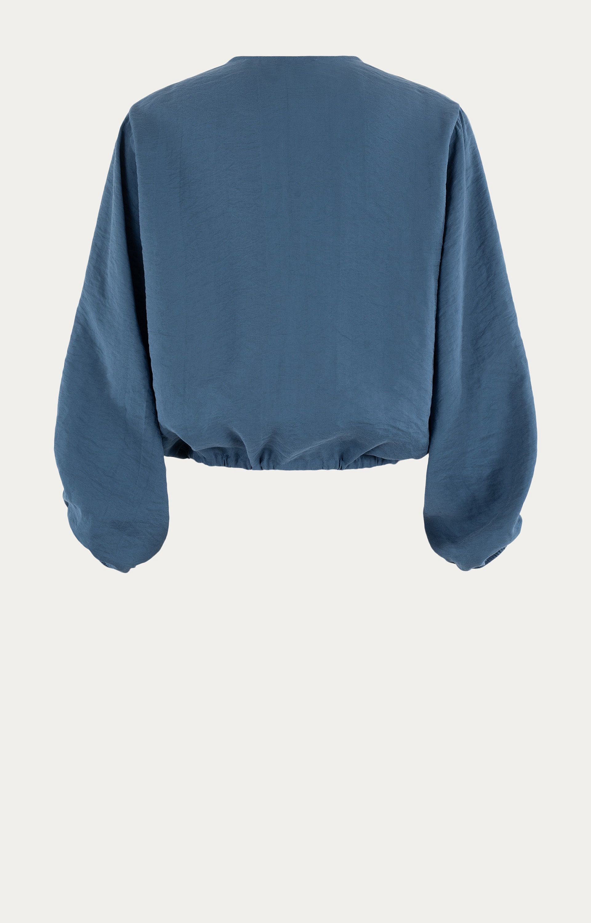 Blouse met v-hals