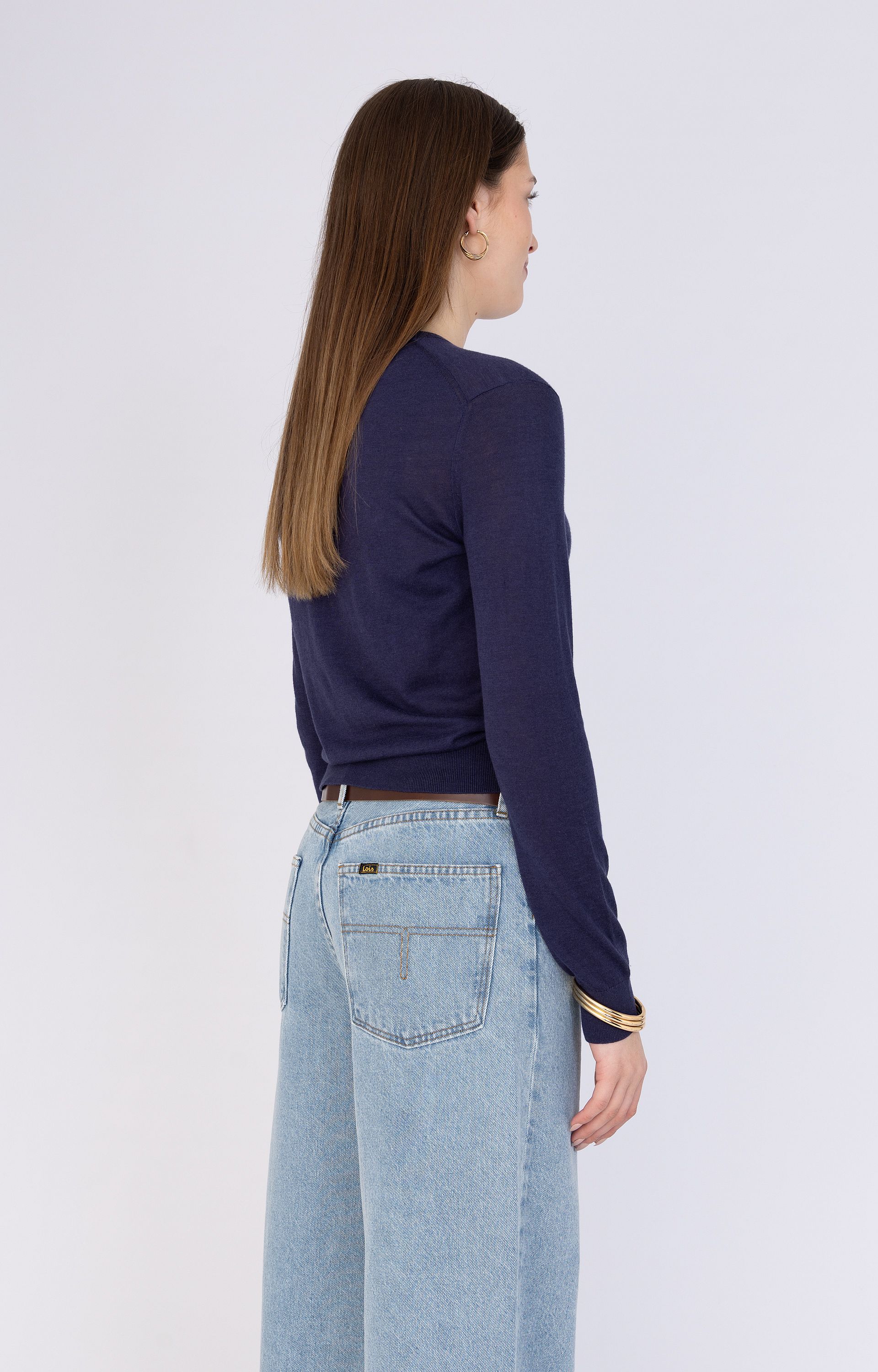 Vest met knoopsluiting