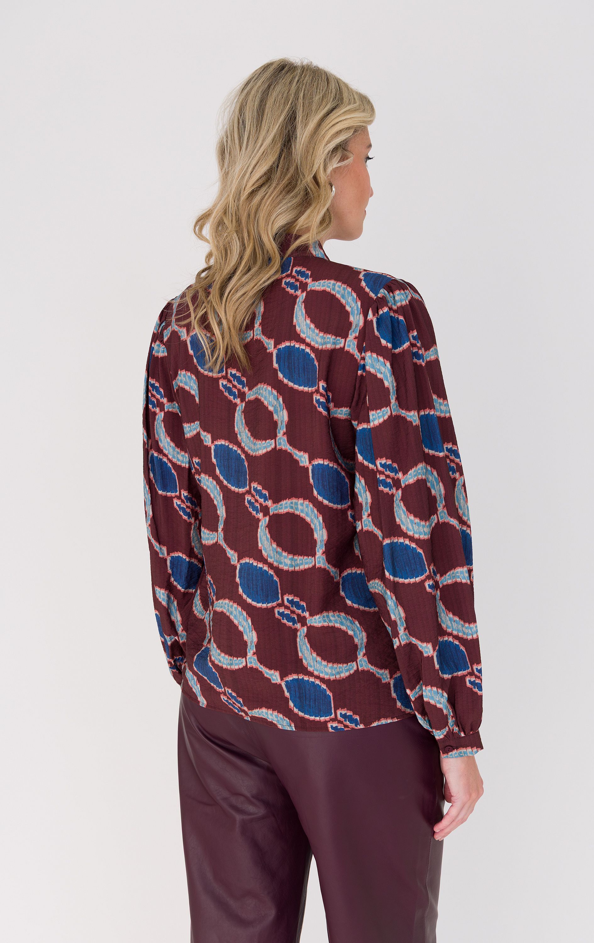 Blouse met grafische print