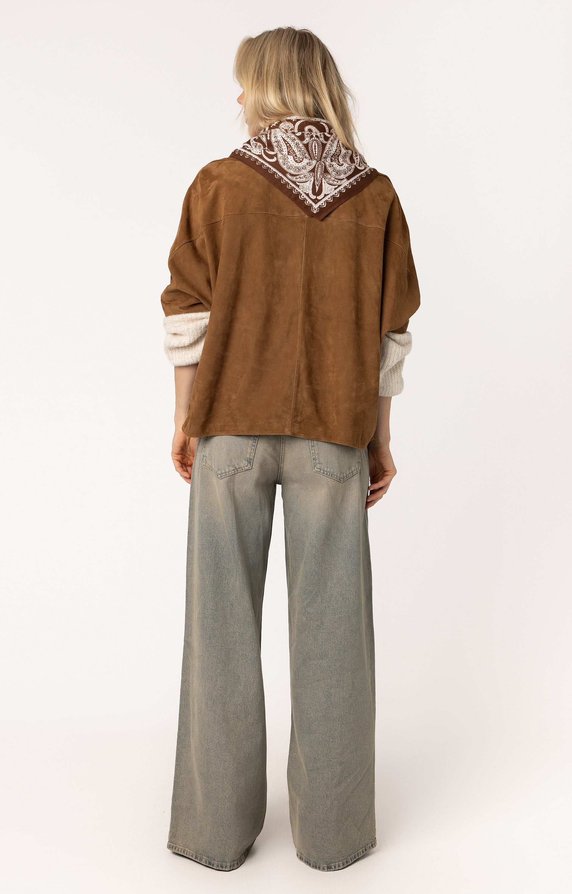 Suède blouse Coline