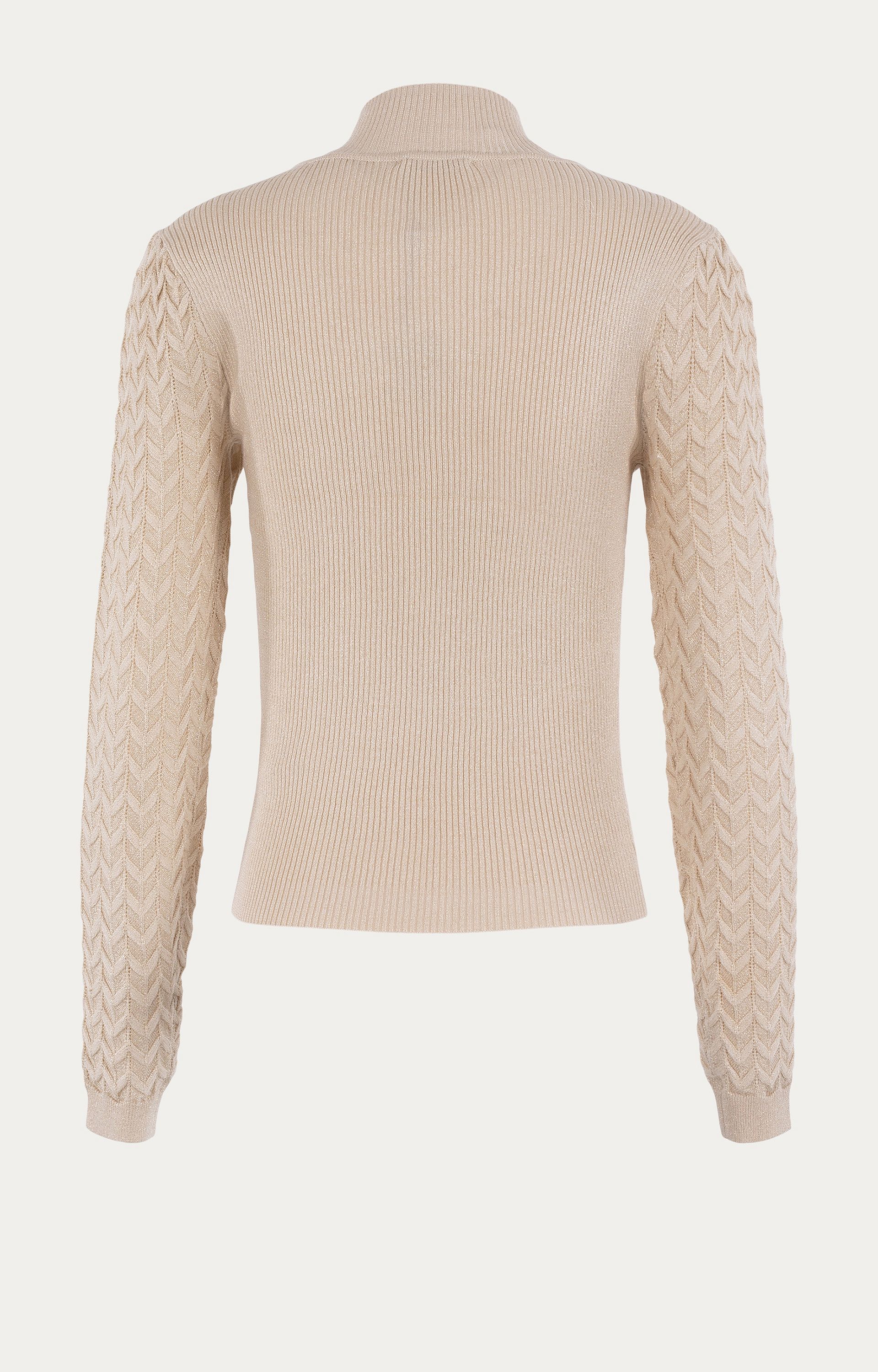 Pullover met glitter 