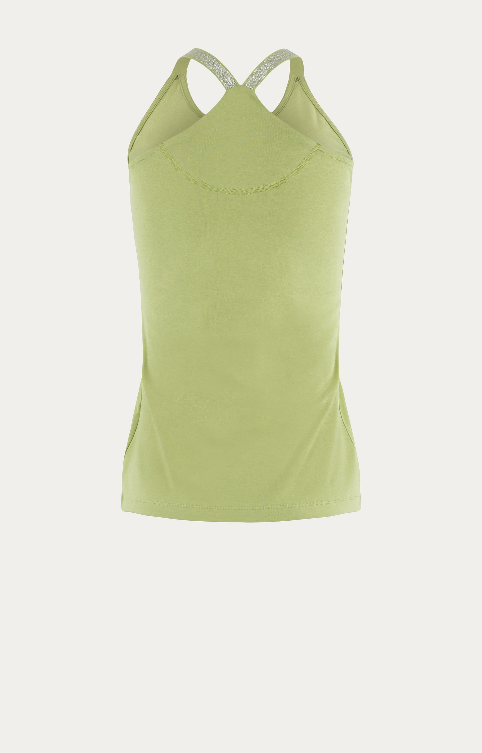 Top met lurexbandjes