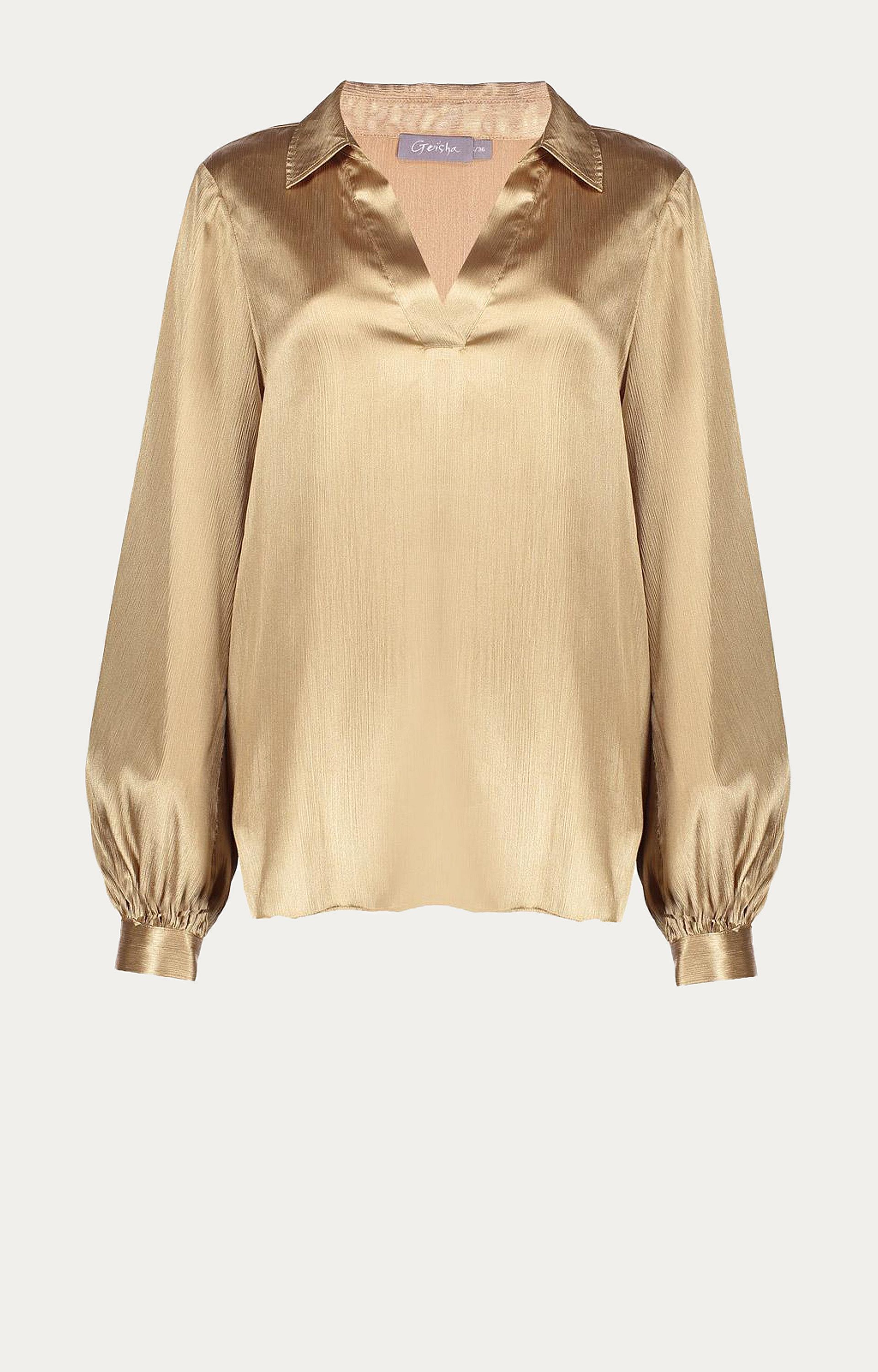 Blouse satijnlook