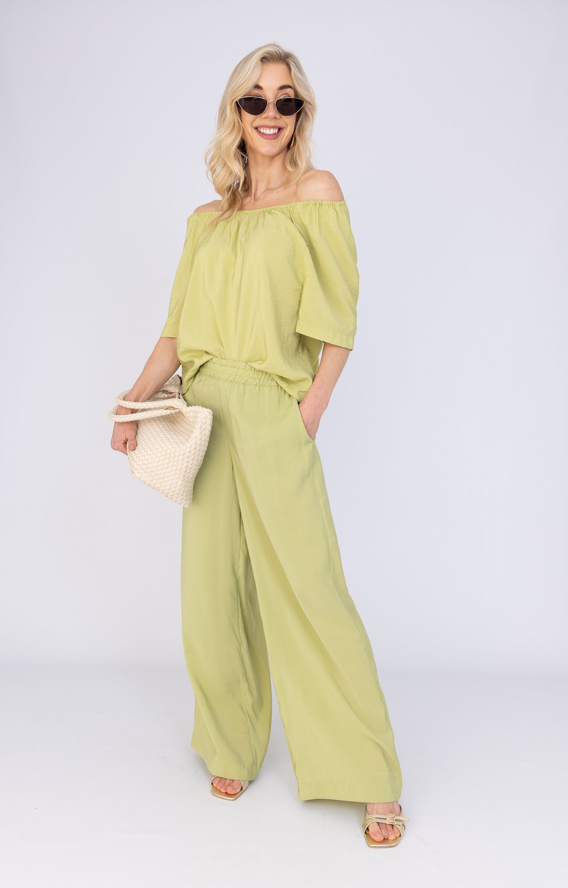Soepelvallende blouse