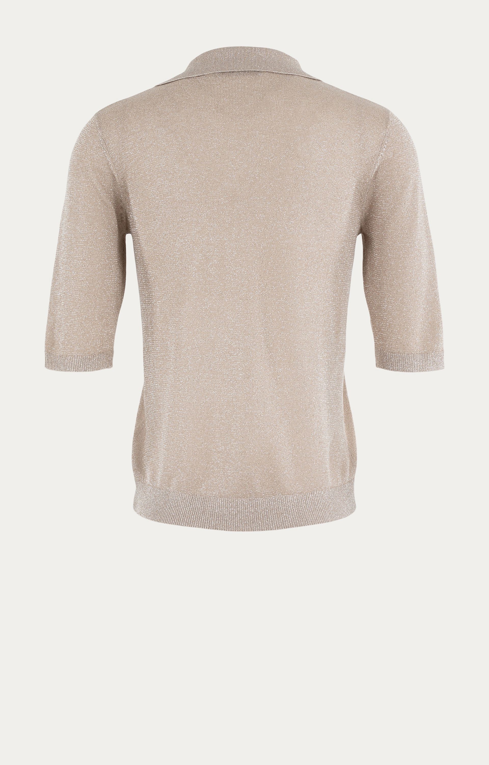 Shirt met lurex
