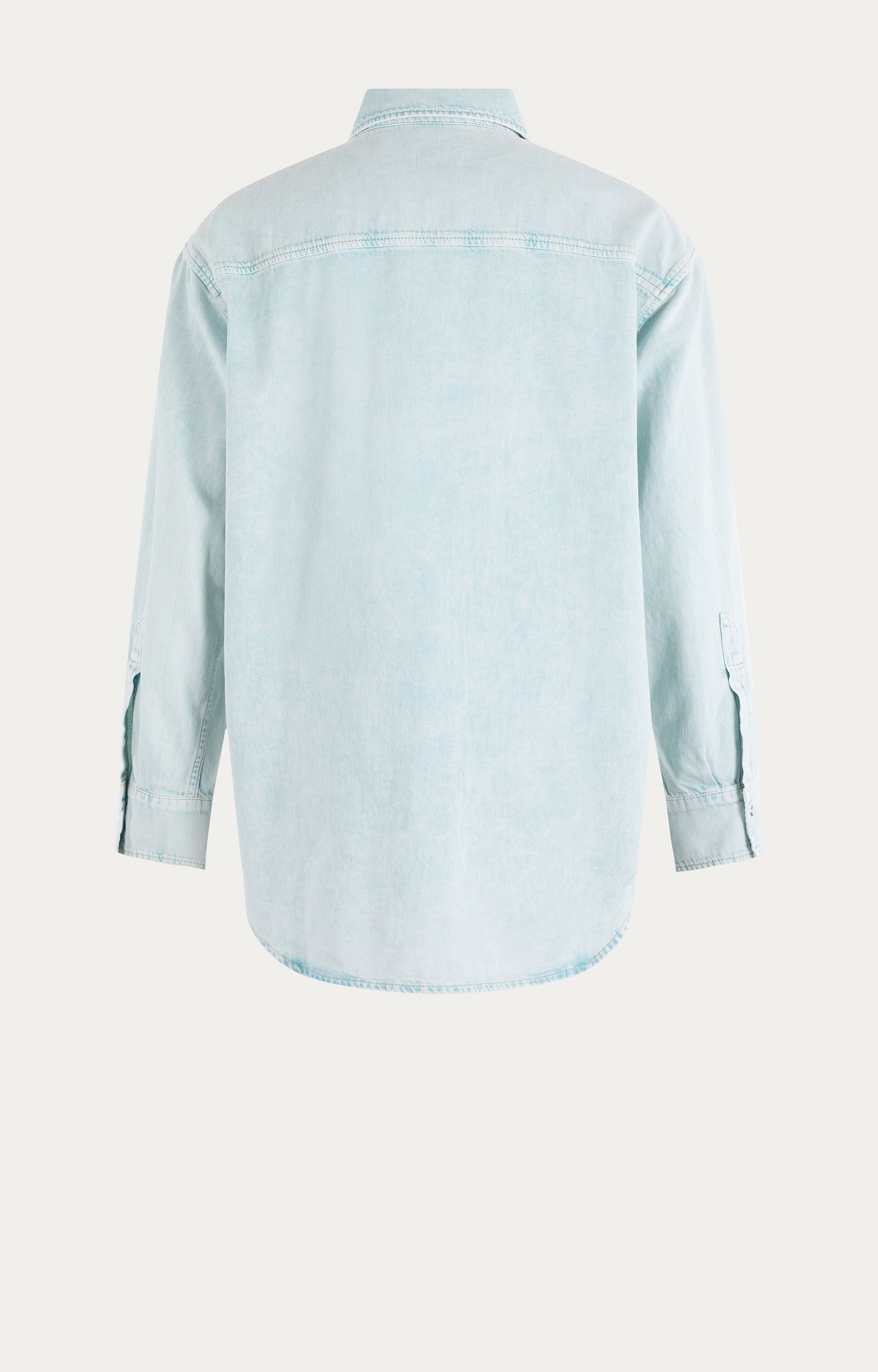 Overhemdblouse denim