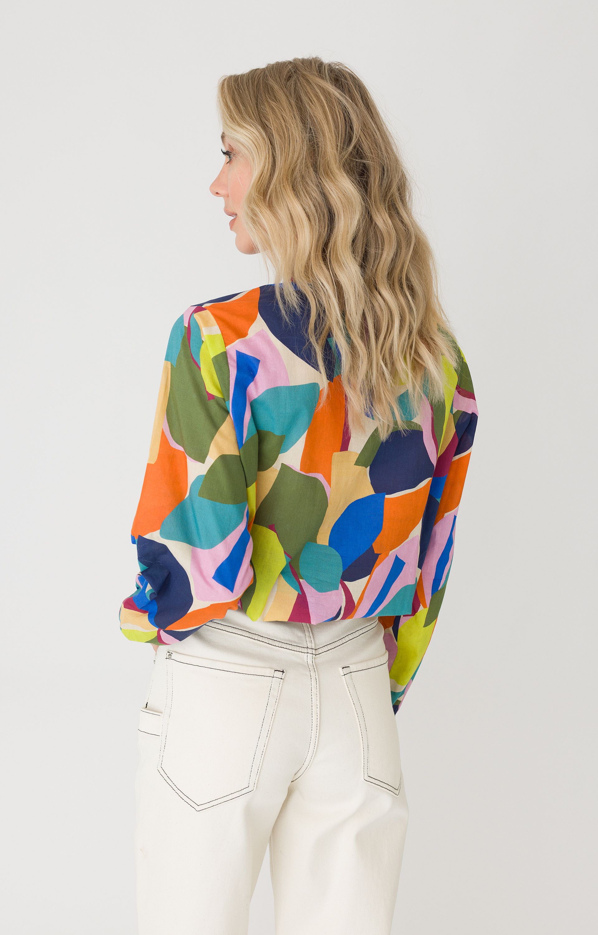 Blouse met print