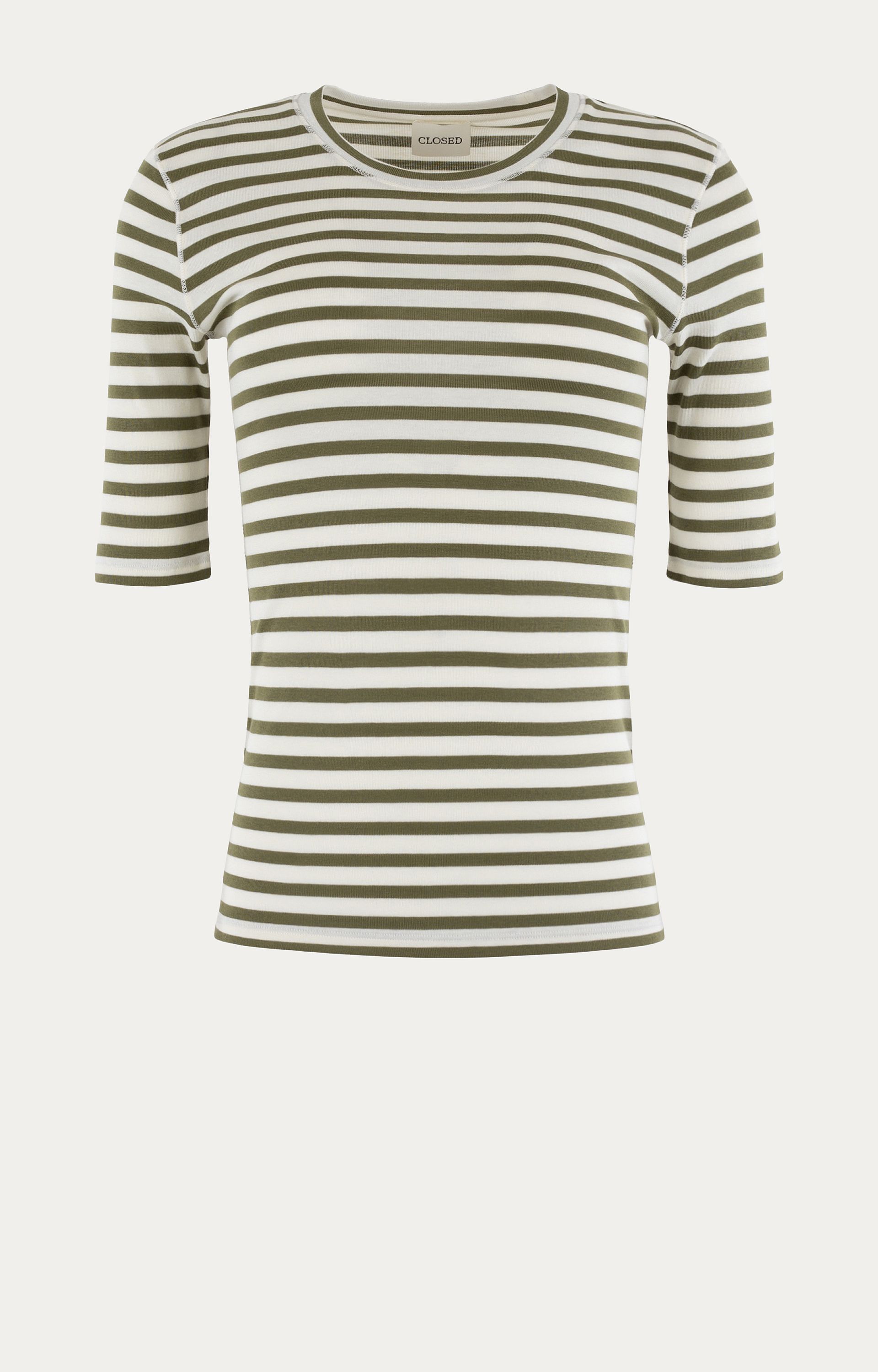 T-shirt met strepen 