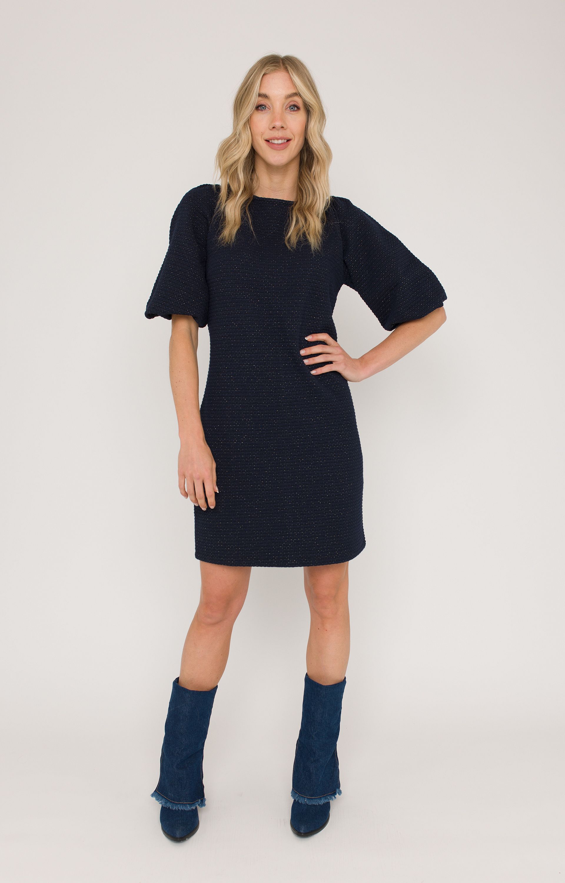 Jurk met lurex