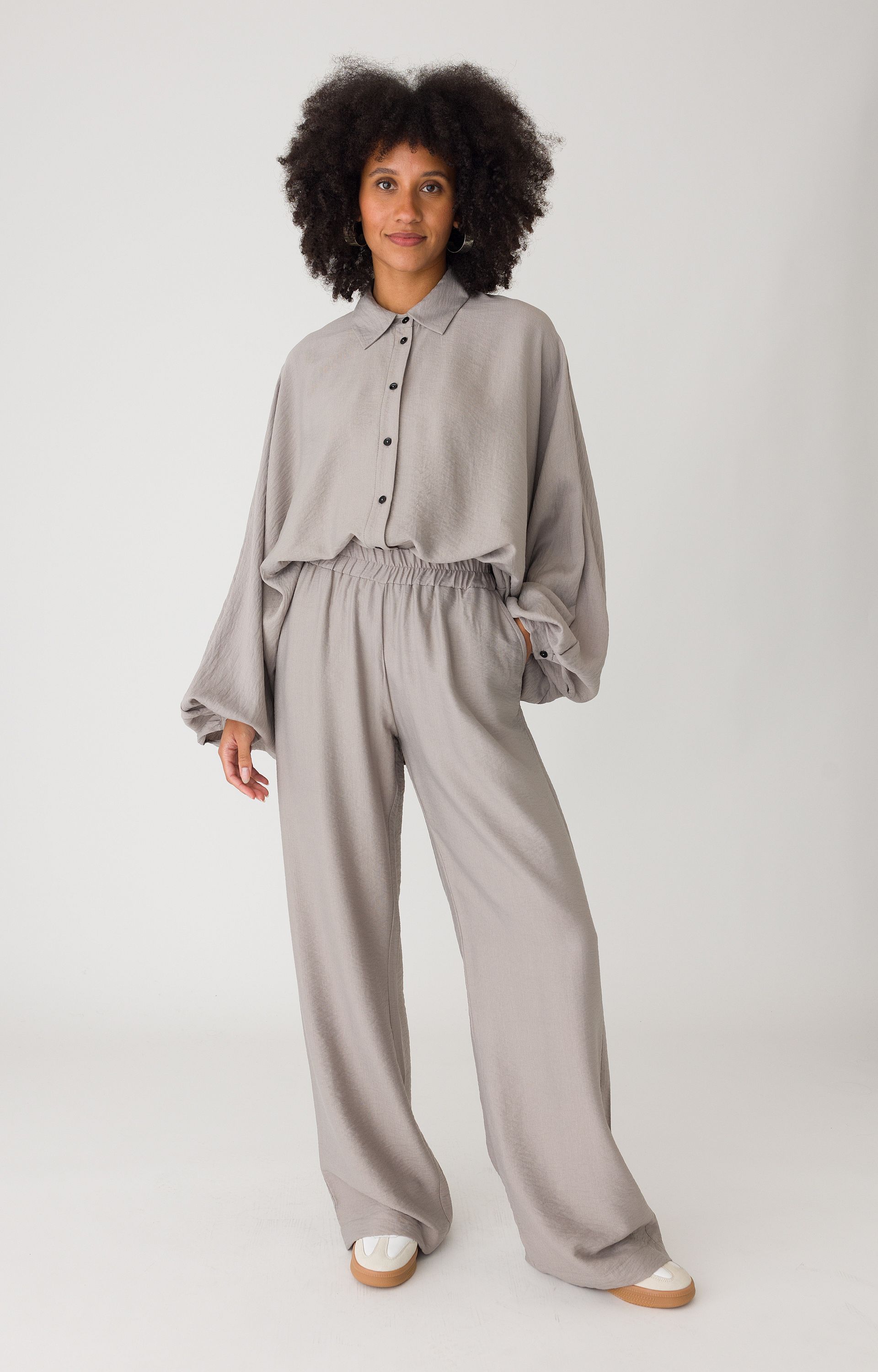 Broek wide leg
