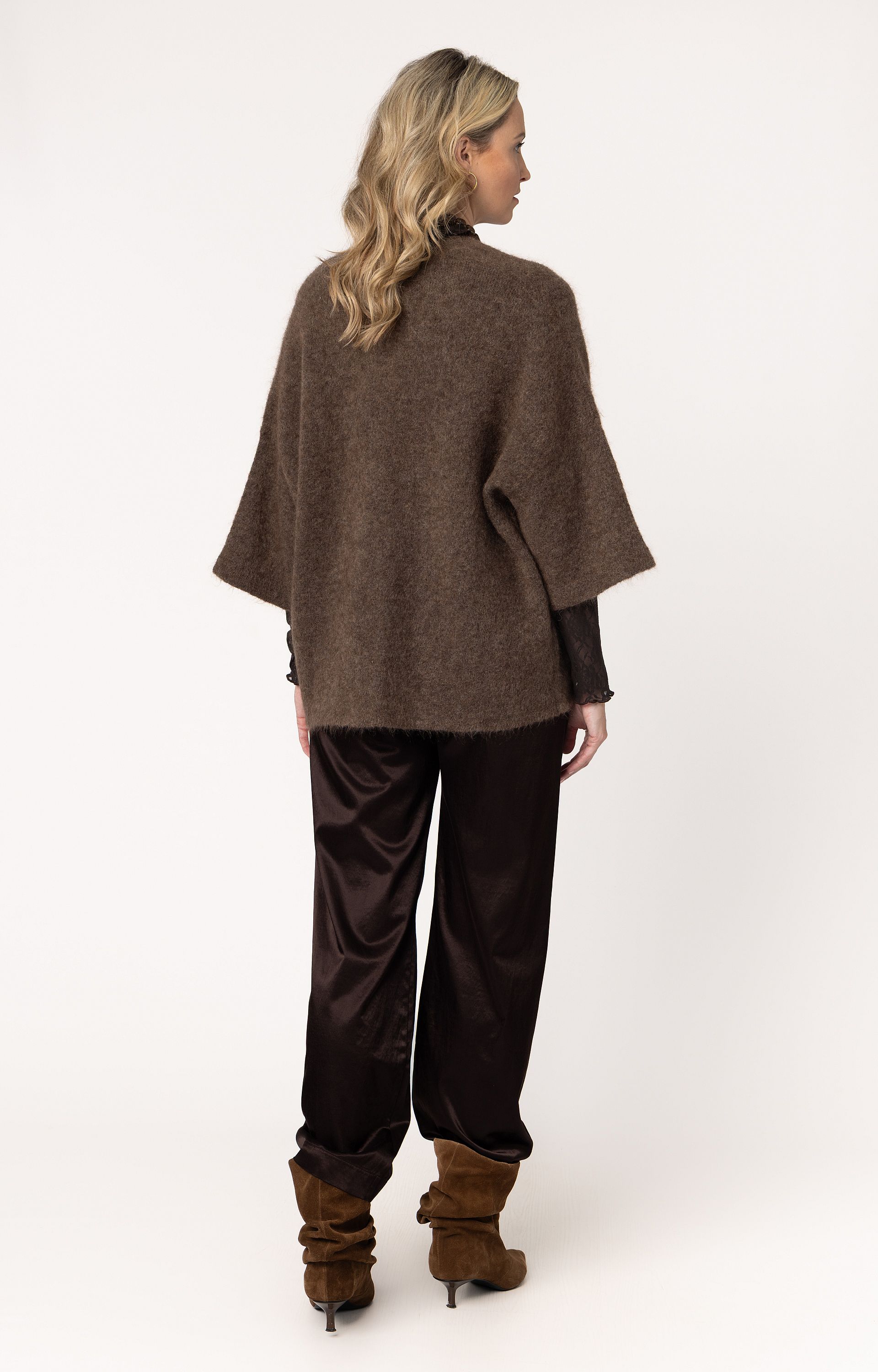 Wide leg pantalon