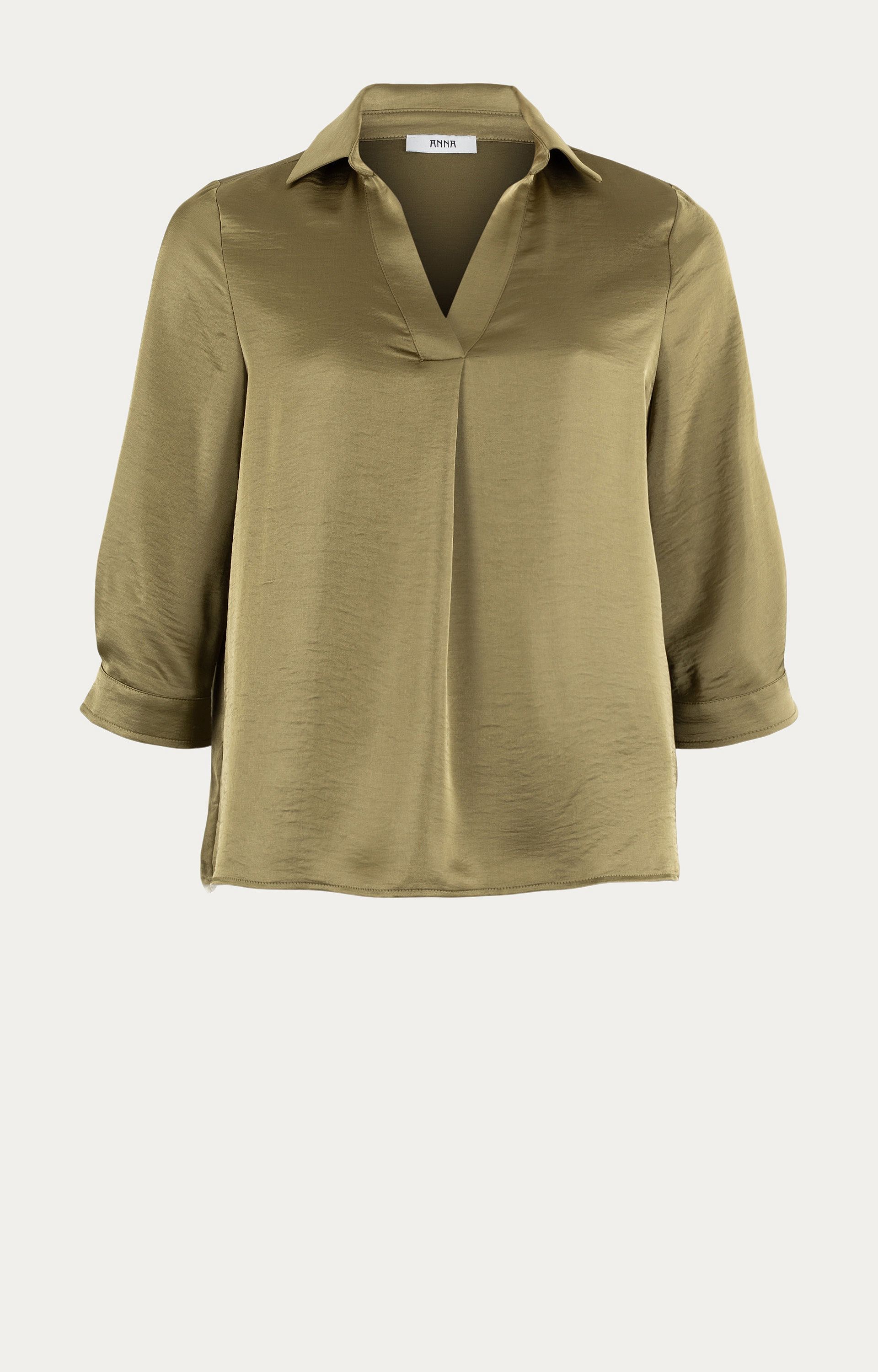 Satijnlook blouse