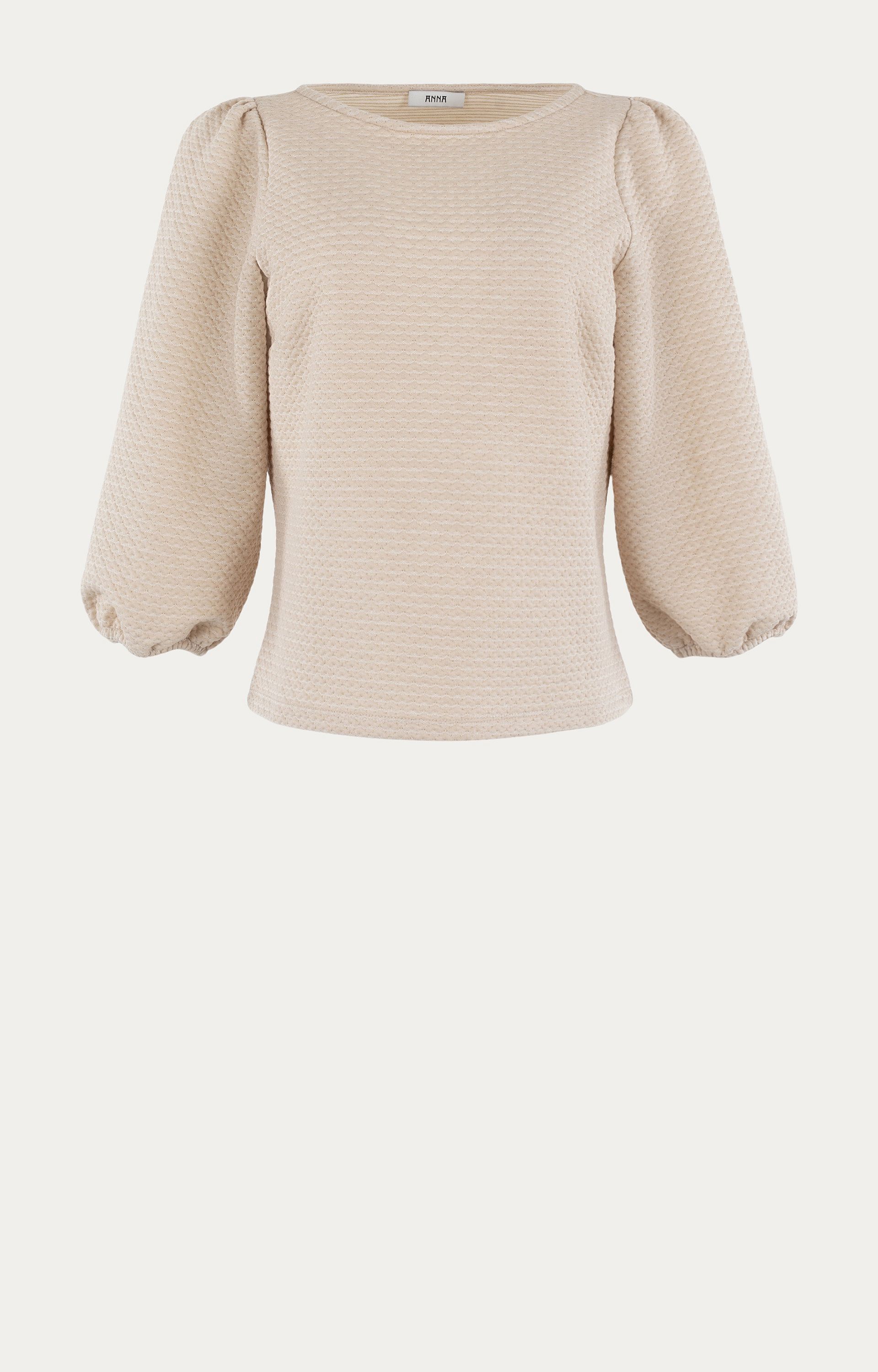 Sweater met structuur