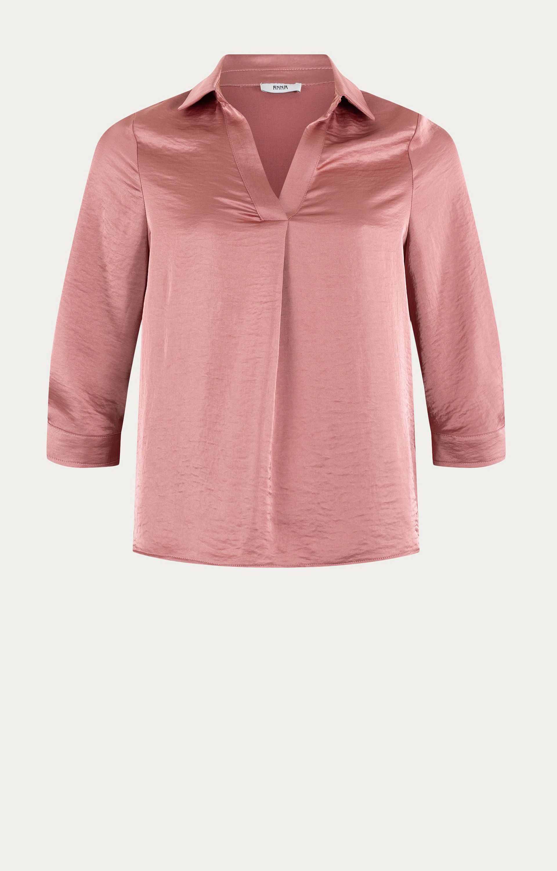 Satijnlook blouse