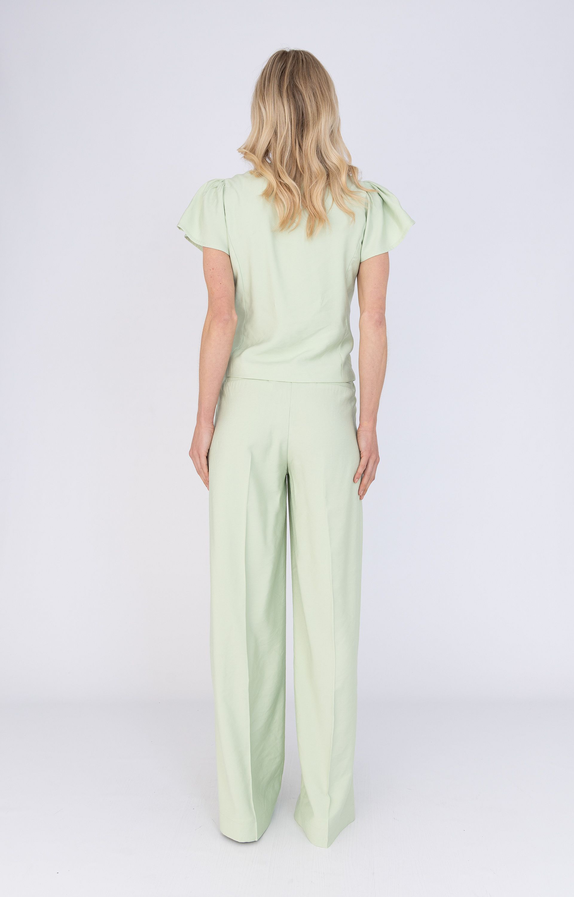 Broek wide leg 