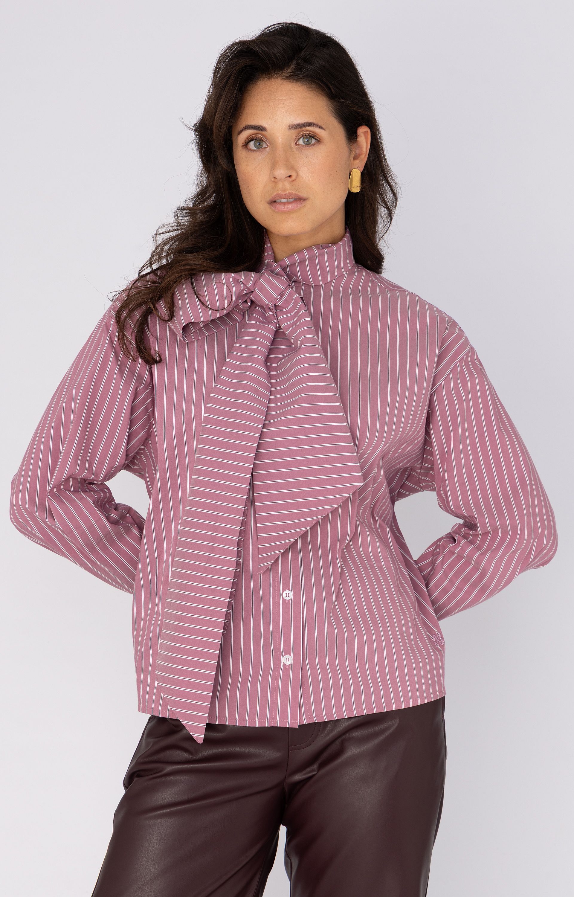 Blouse met strepen 