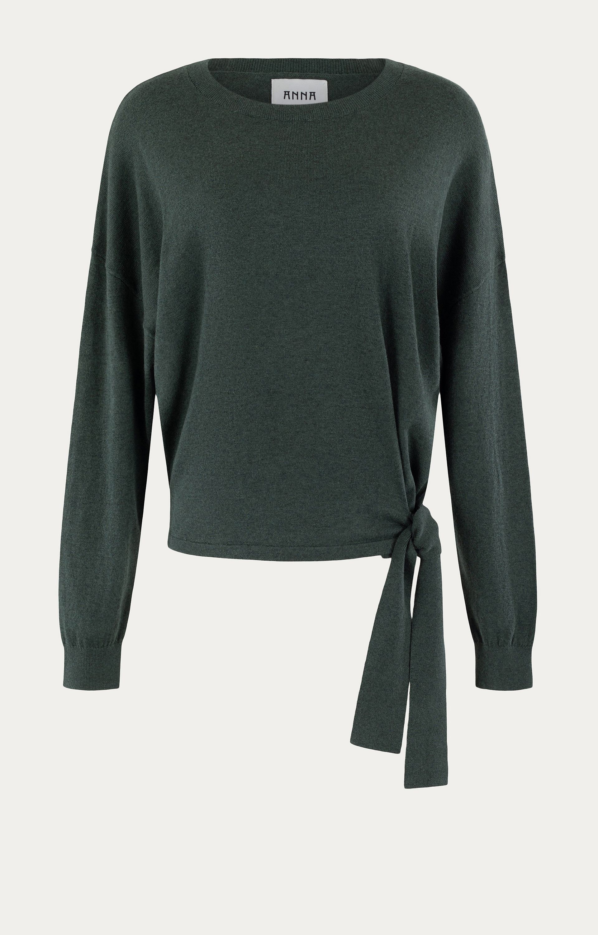 Pullover met strikdetail