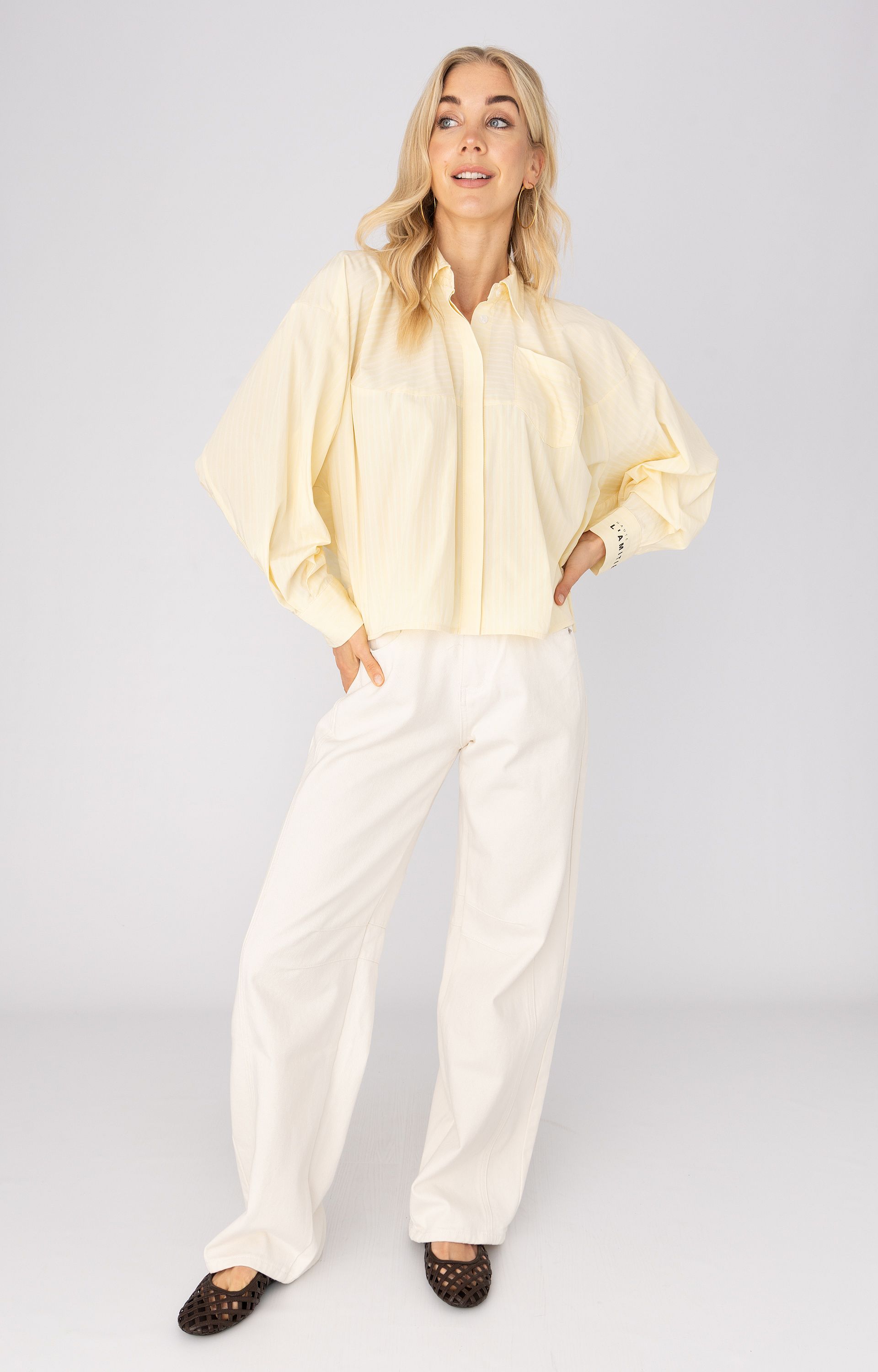 Blouse met strepen 