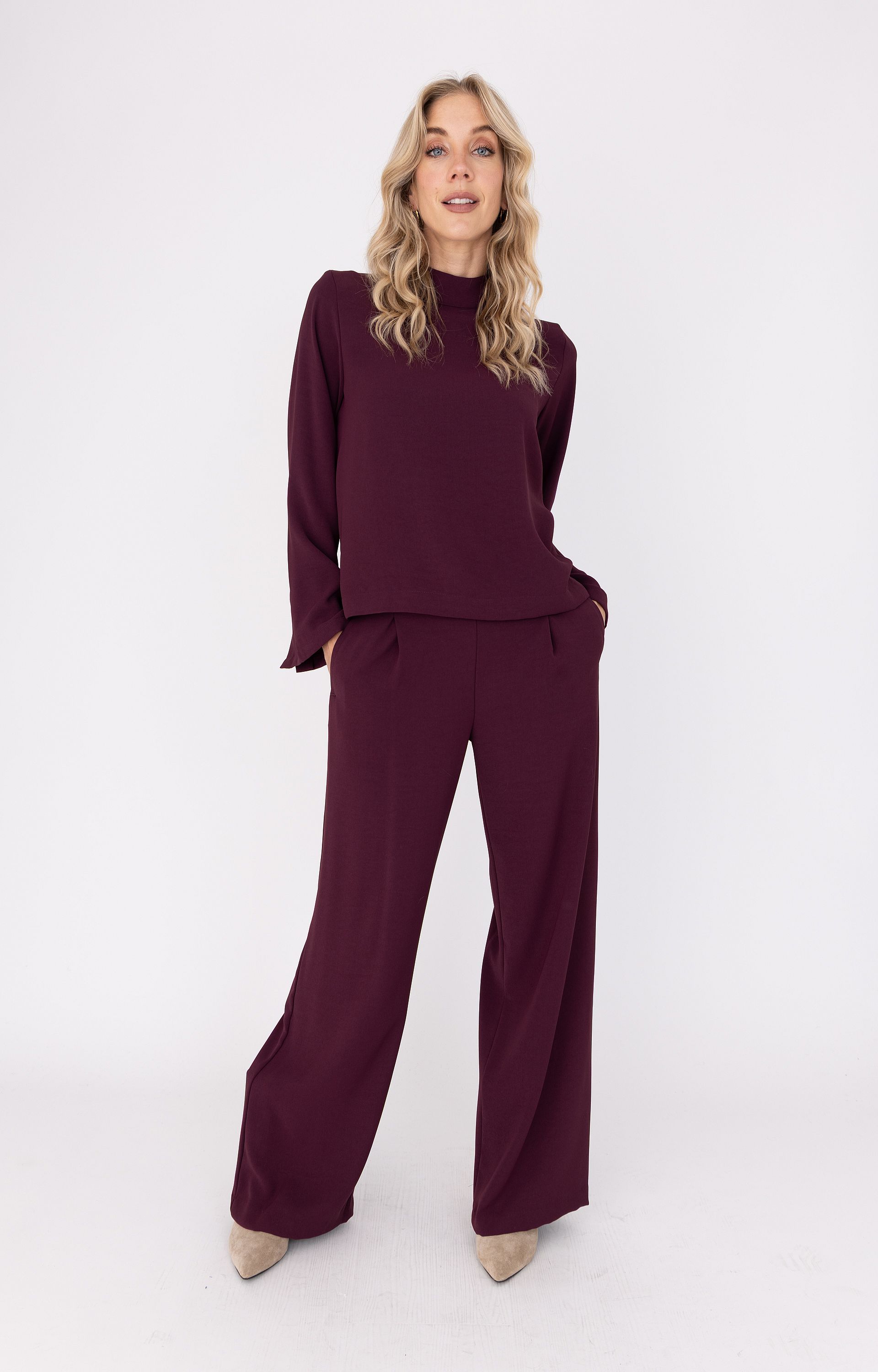 Broek wide leg