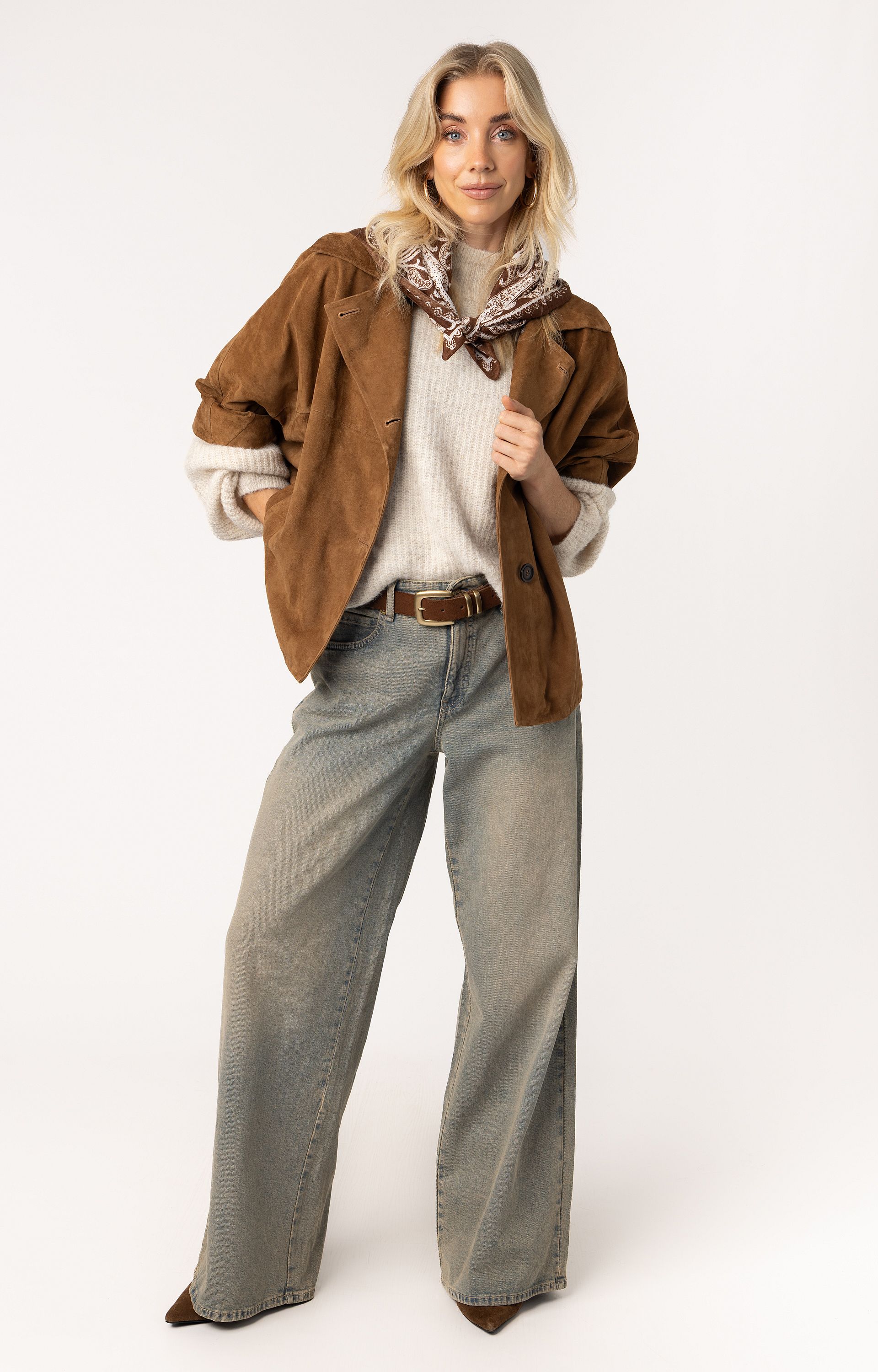 Suède blouse Coline