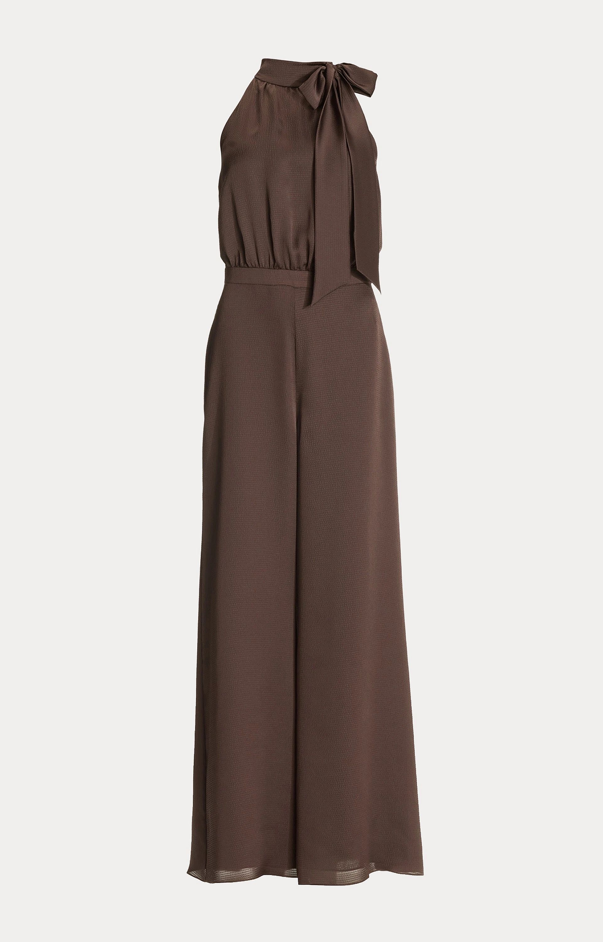 Jumpsuit met halterhals
