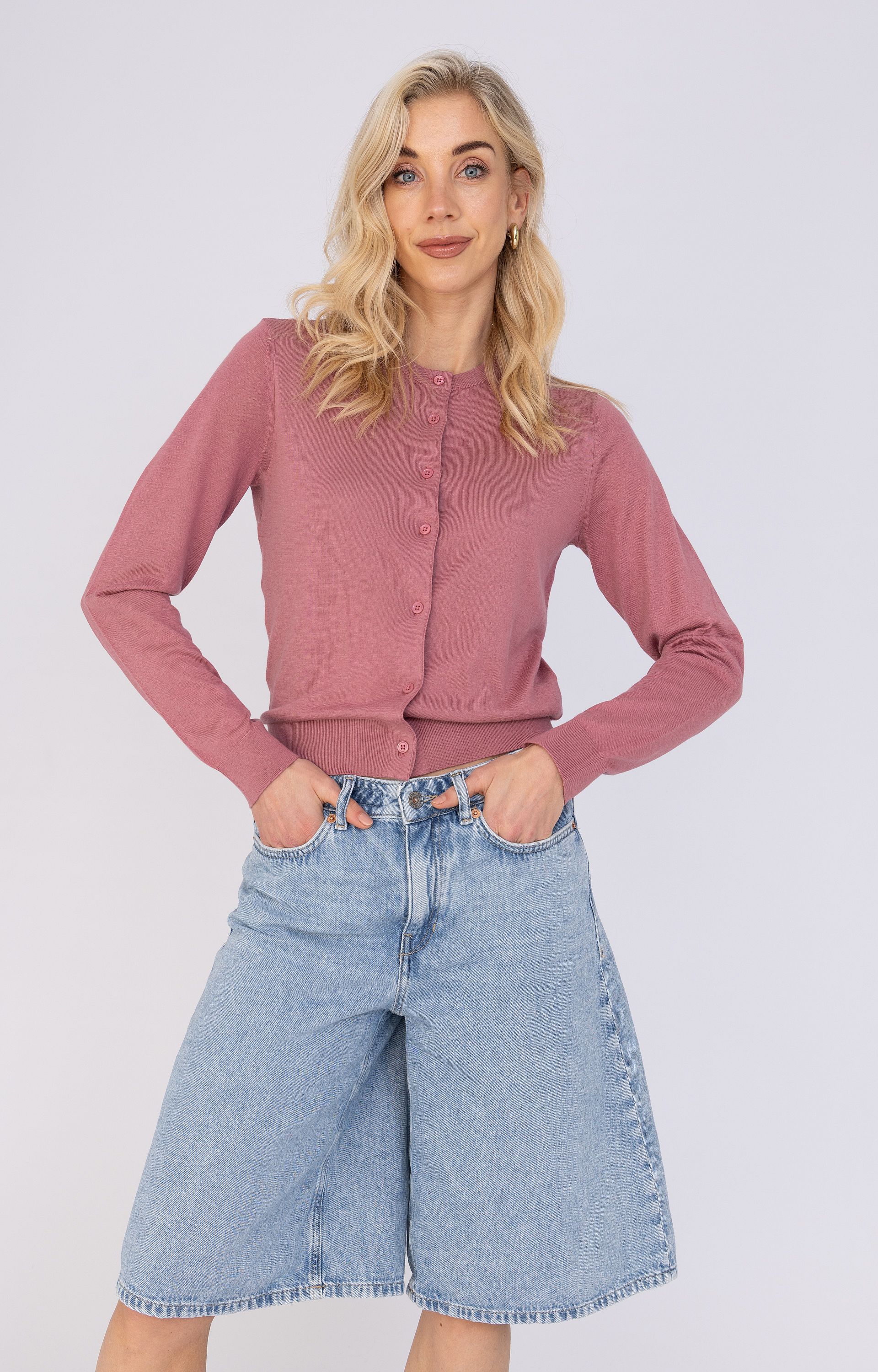 Vest met knoopsluiting
