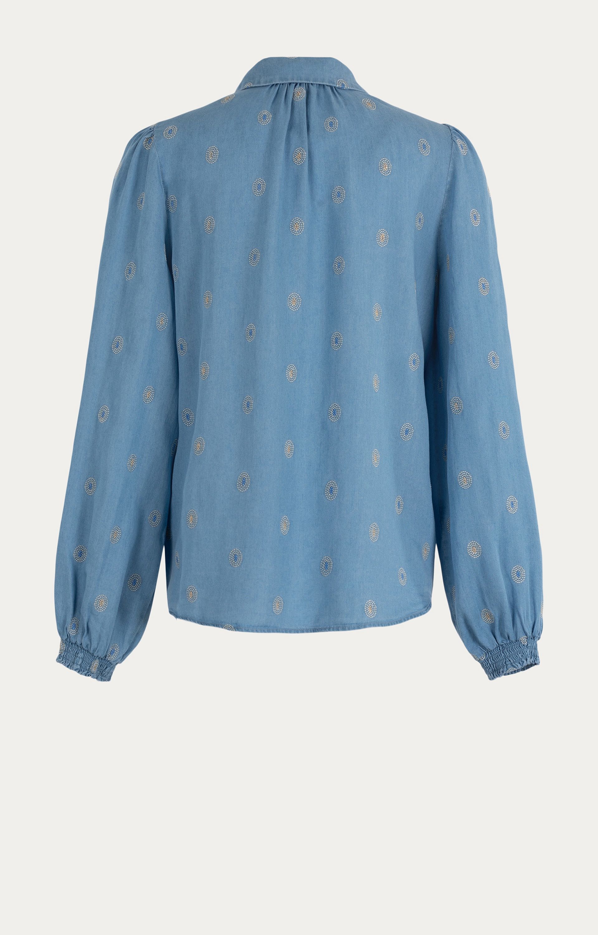 Blouse met borduursels 