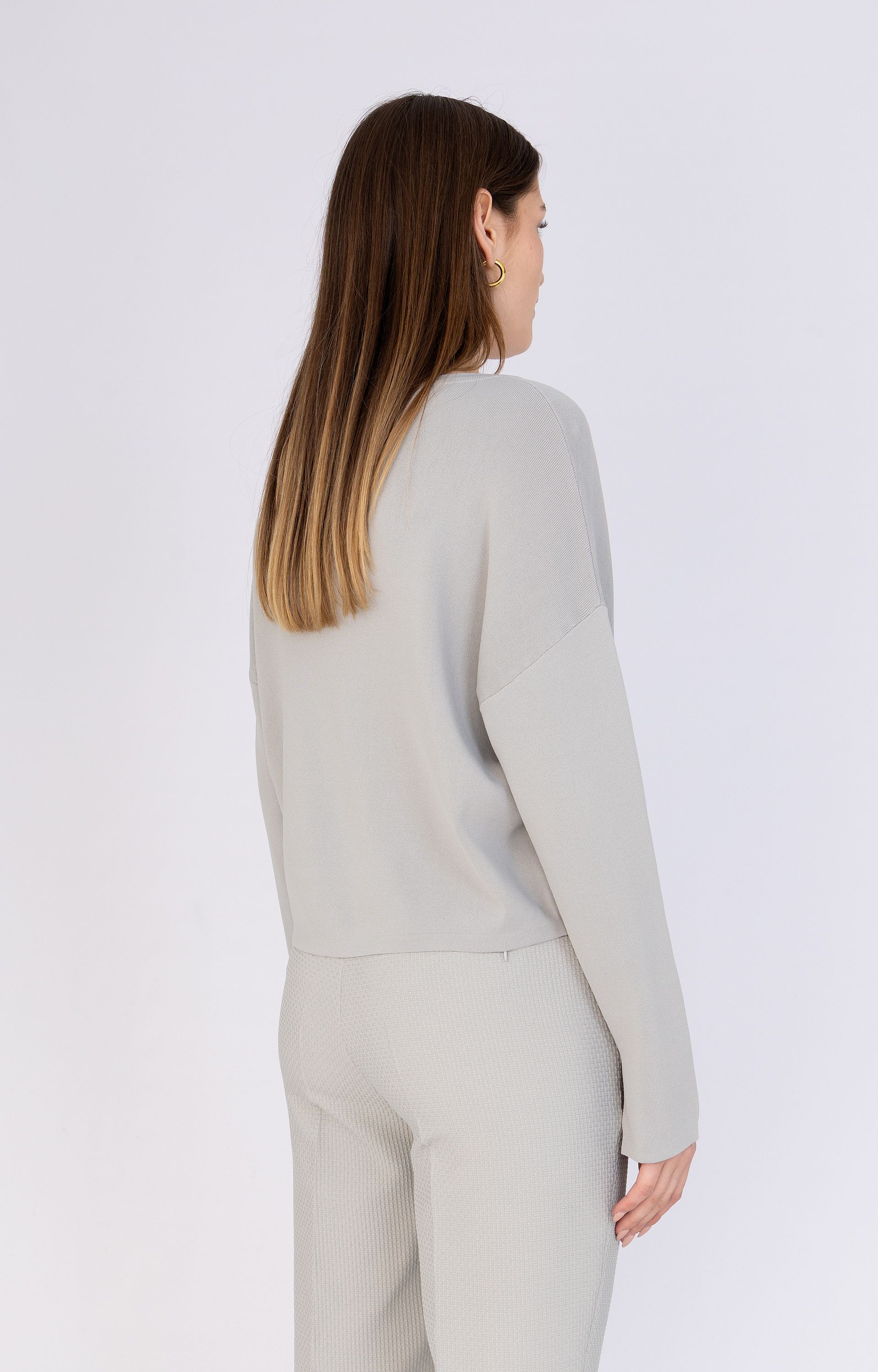 Fijngebreide pullover 