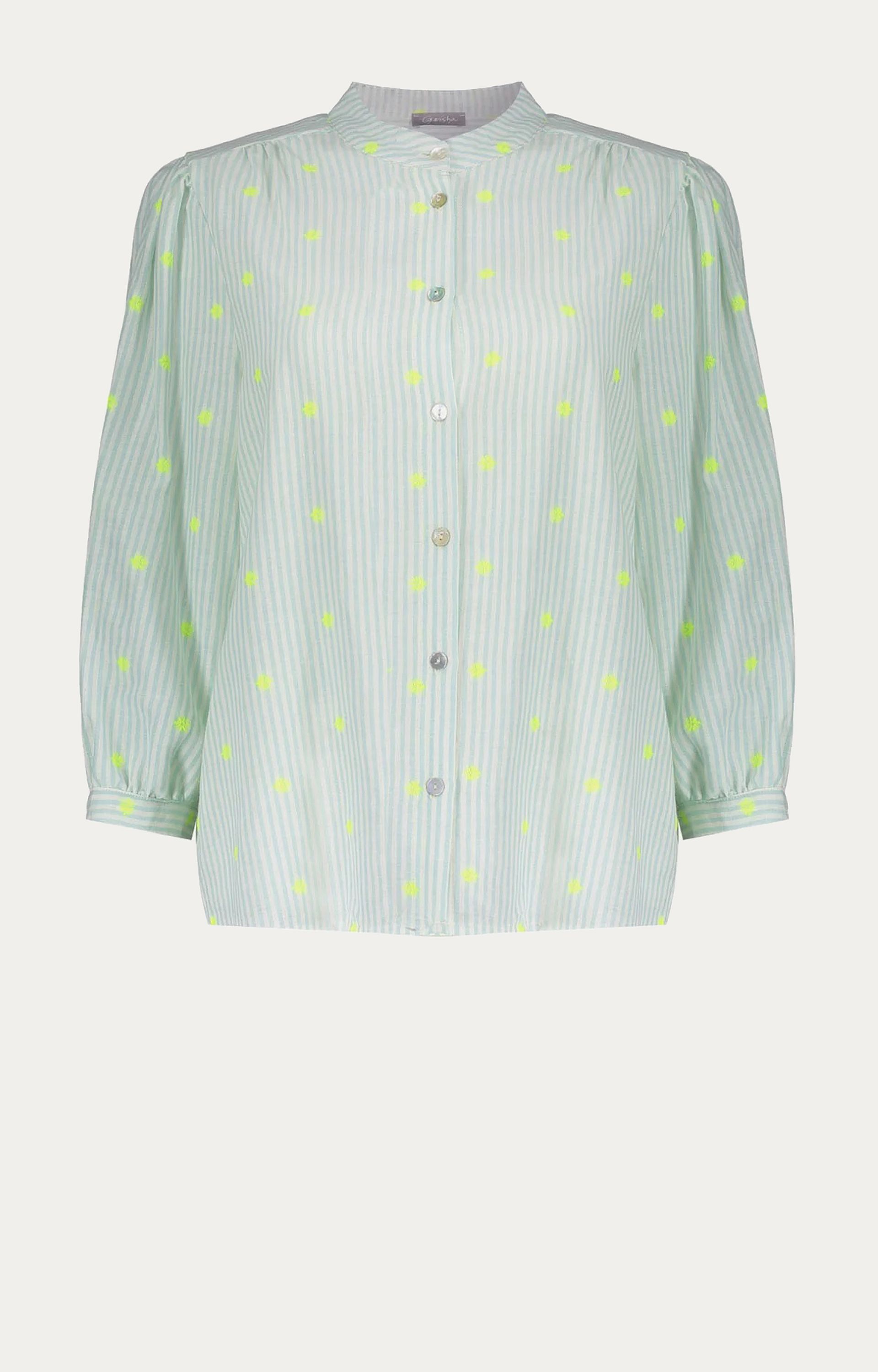 Blouse met strepen