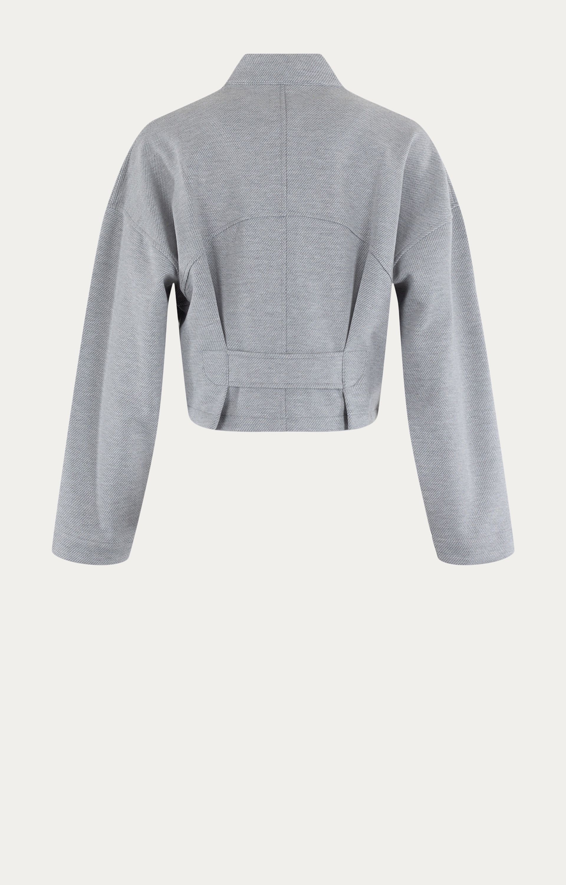 Blazer met diagonale streep