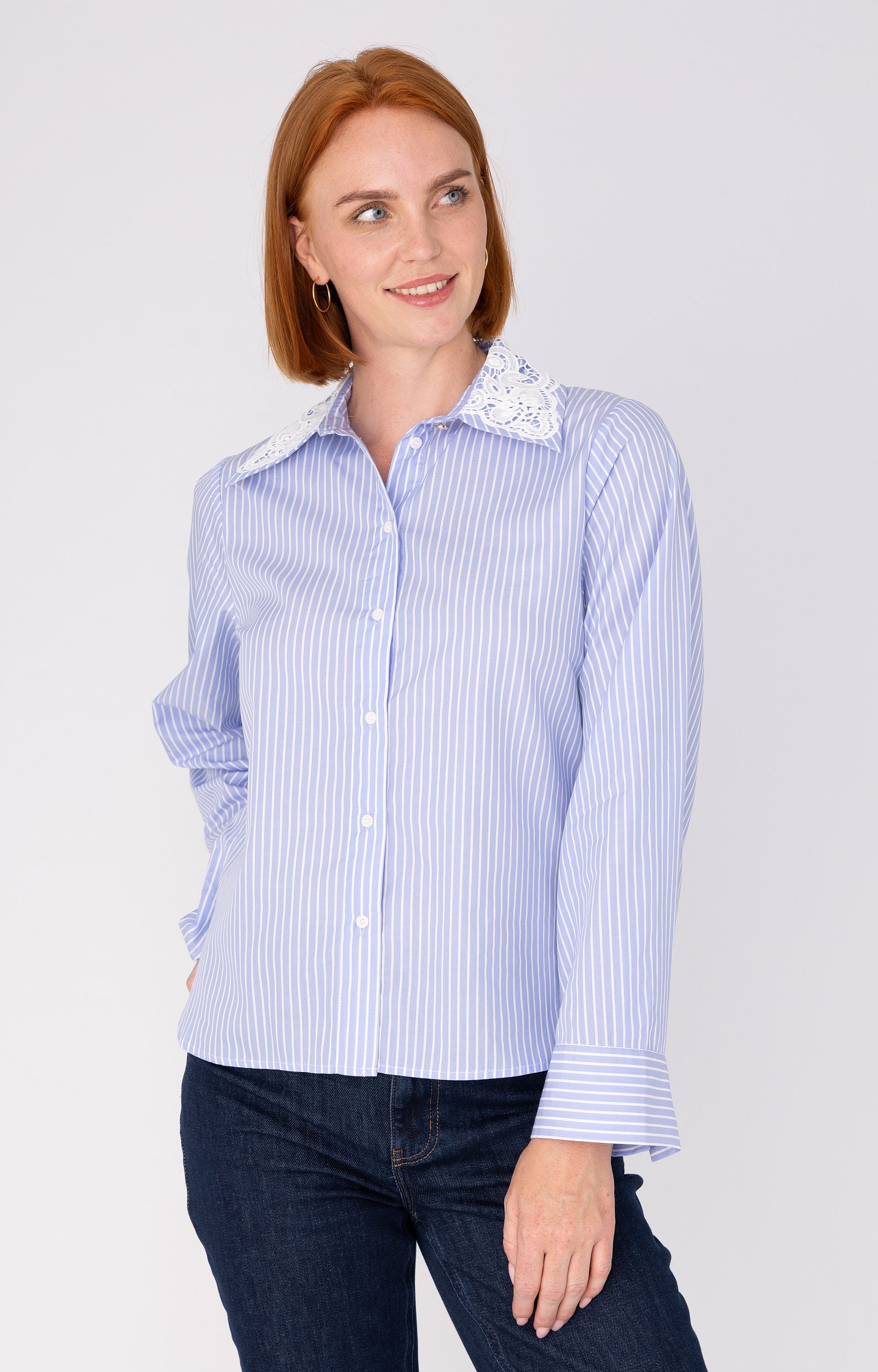 Blouse met strepen 