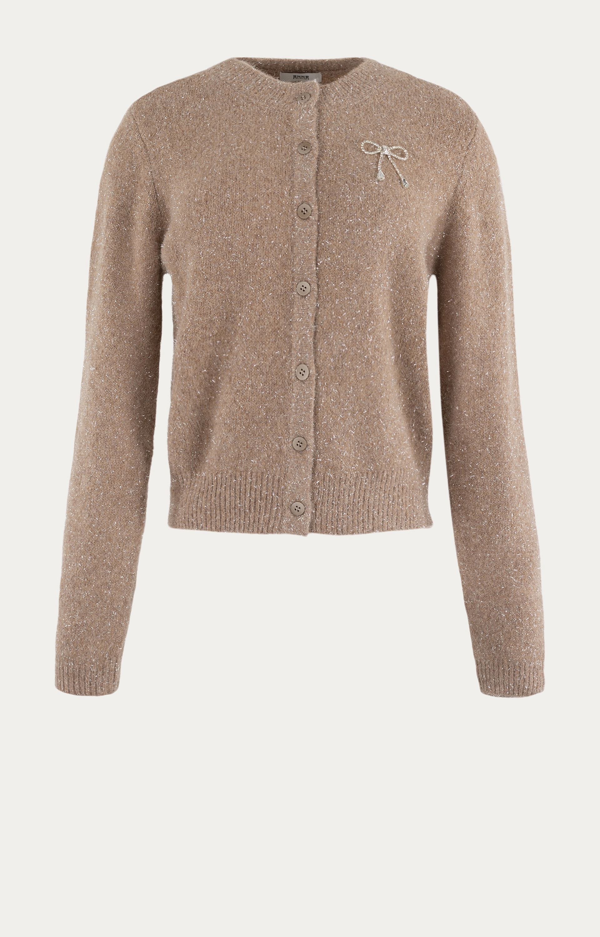Vest met lurex