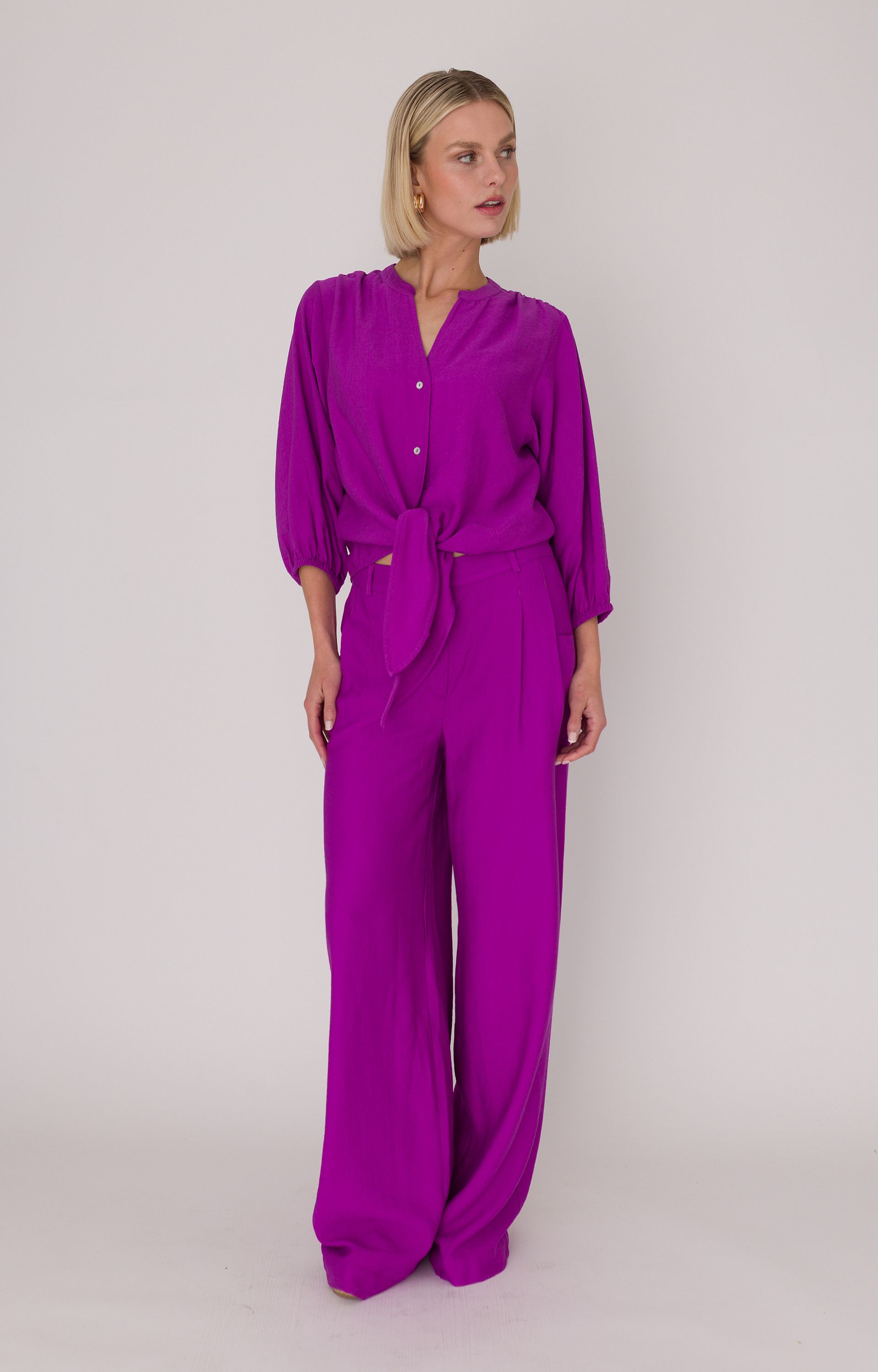 Broek straight fit