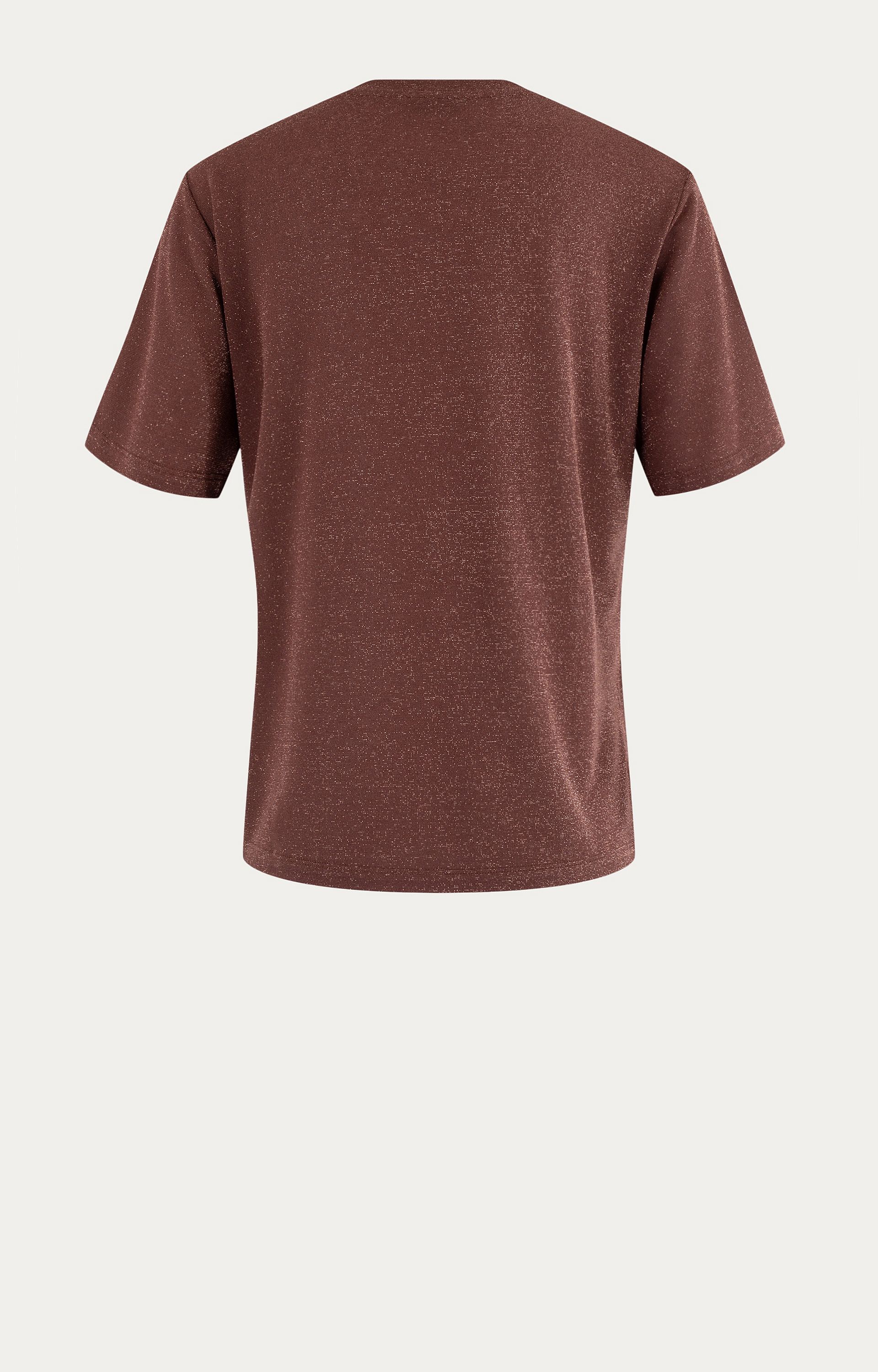Shirt met glitter