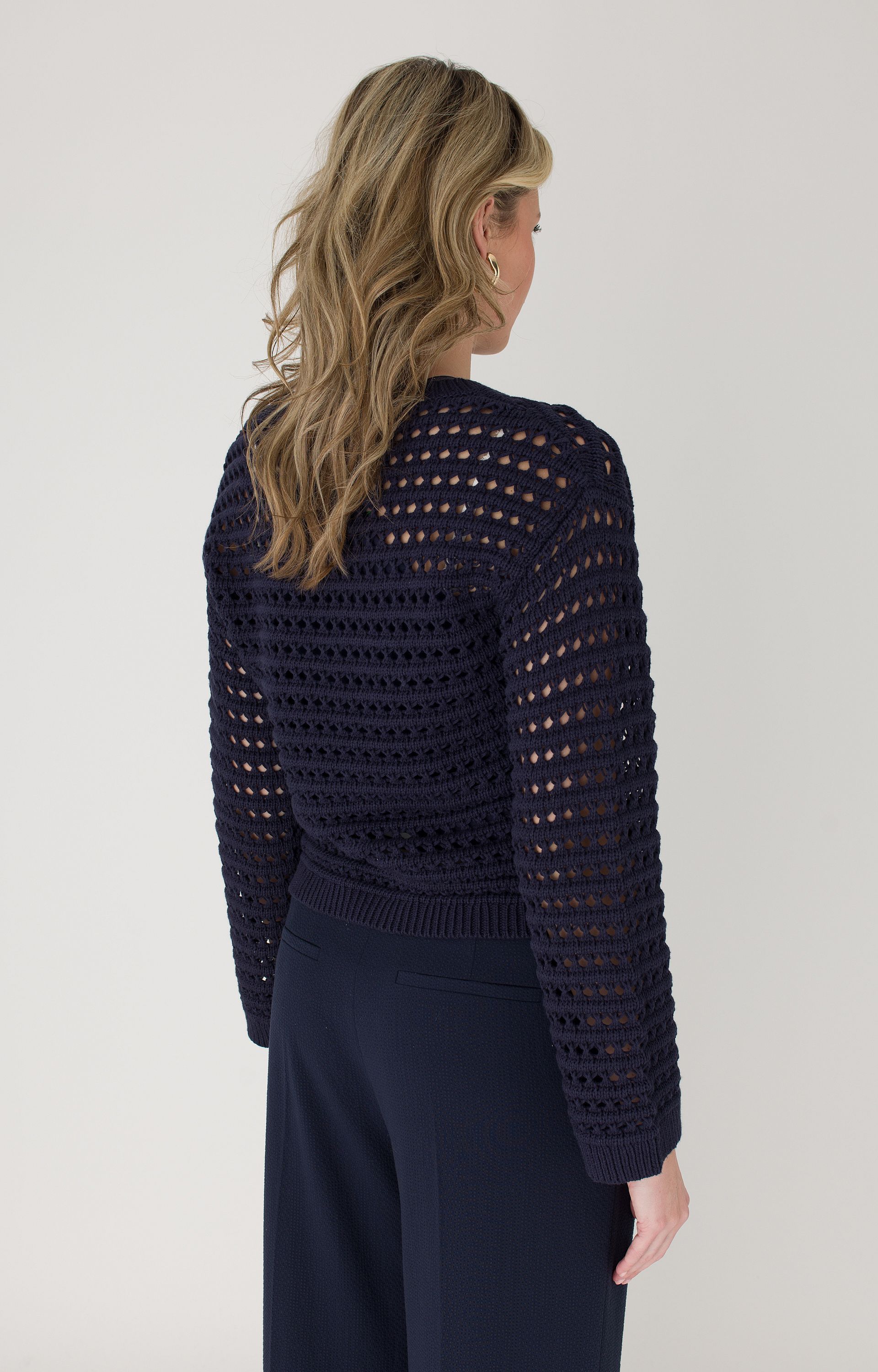 Opengebreide pullover