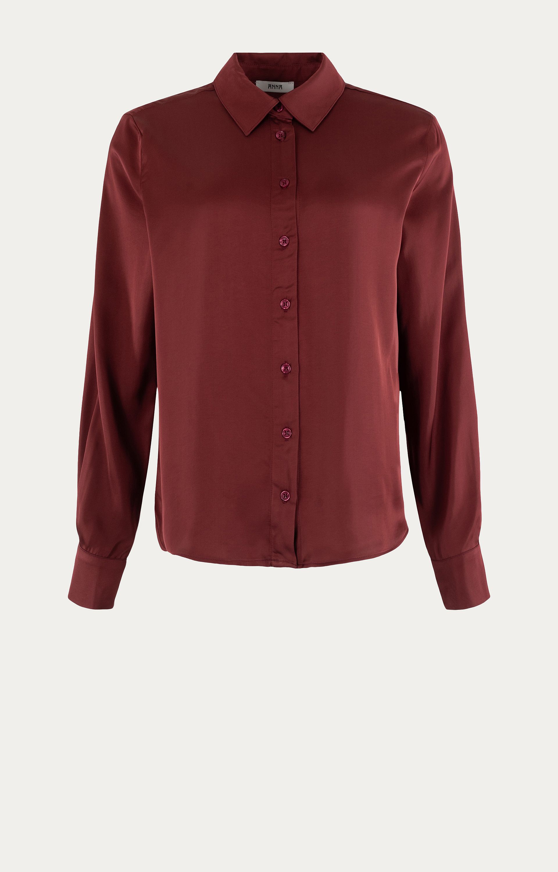 Blouse met glans 