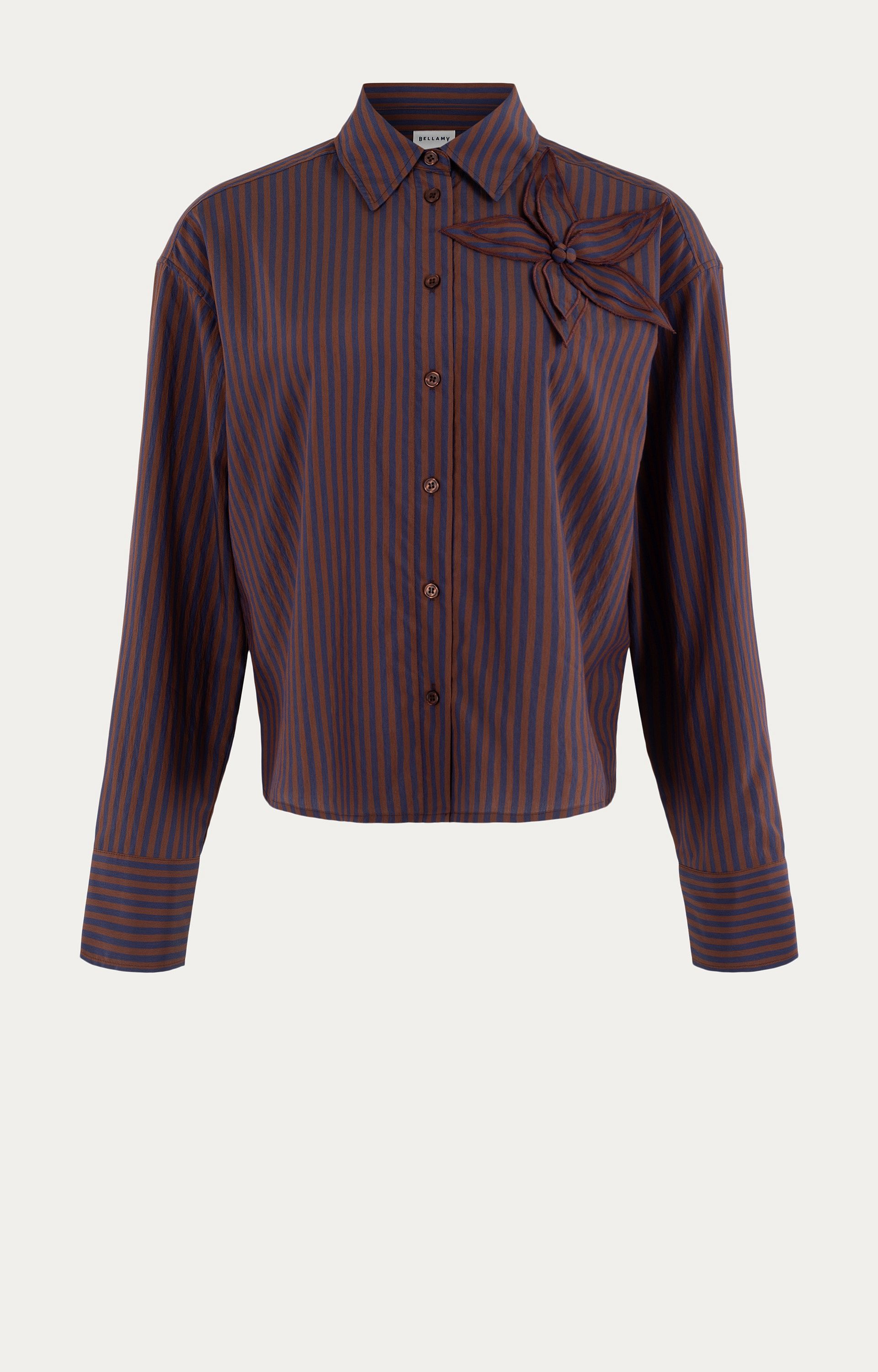 Blouse met strepen 