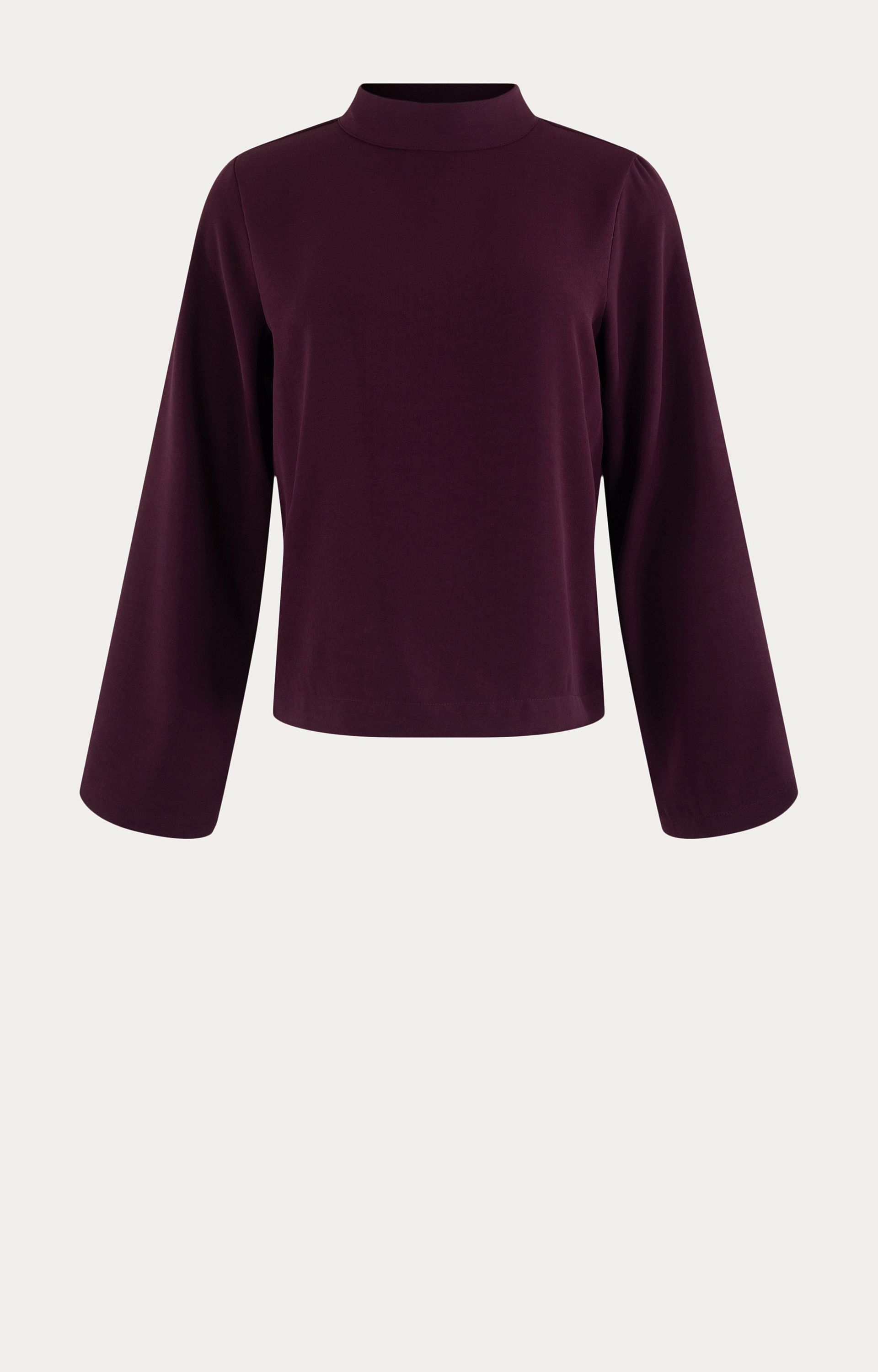 Blouse met strikdetail
