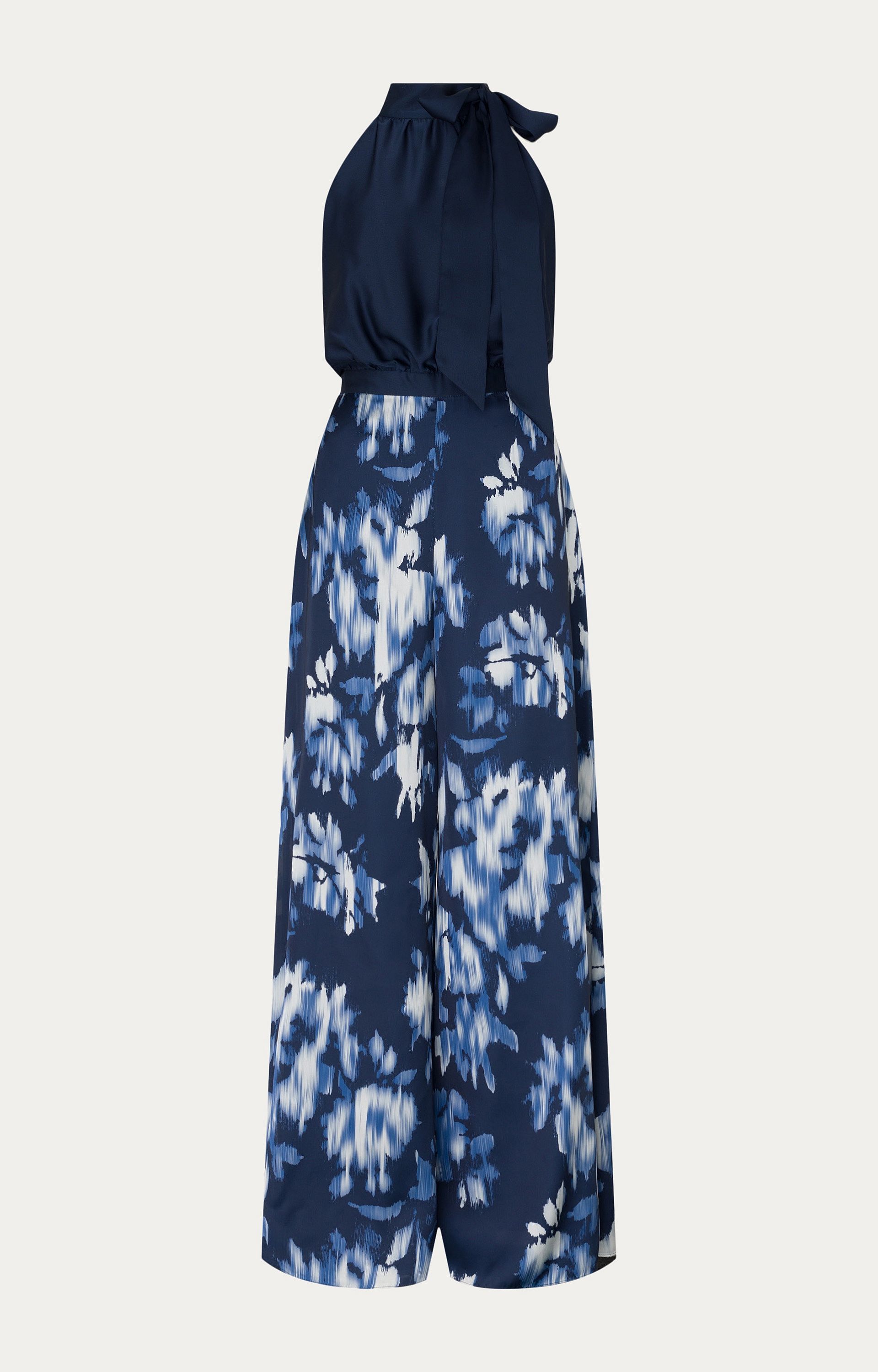 Jumpsuit met satijnlook