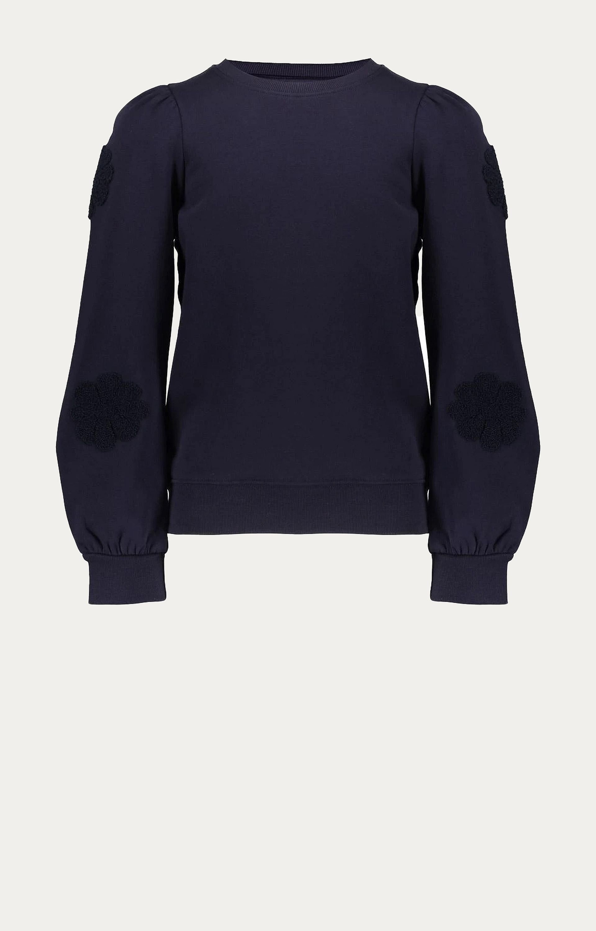 Sweater met geborduurde bloemen details  Sweater met geborduurde bloemen details