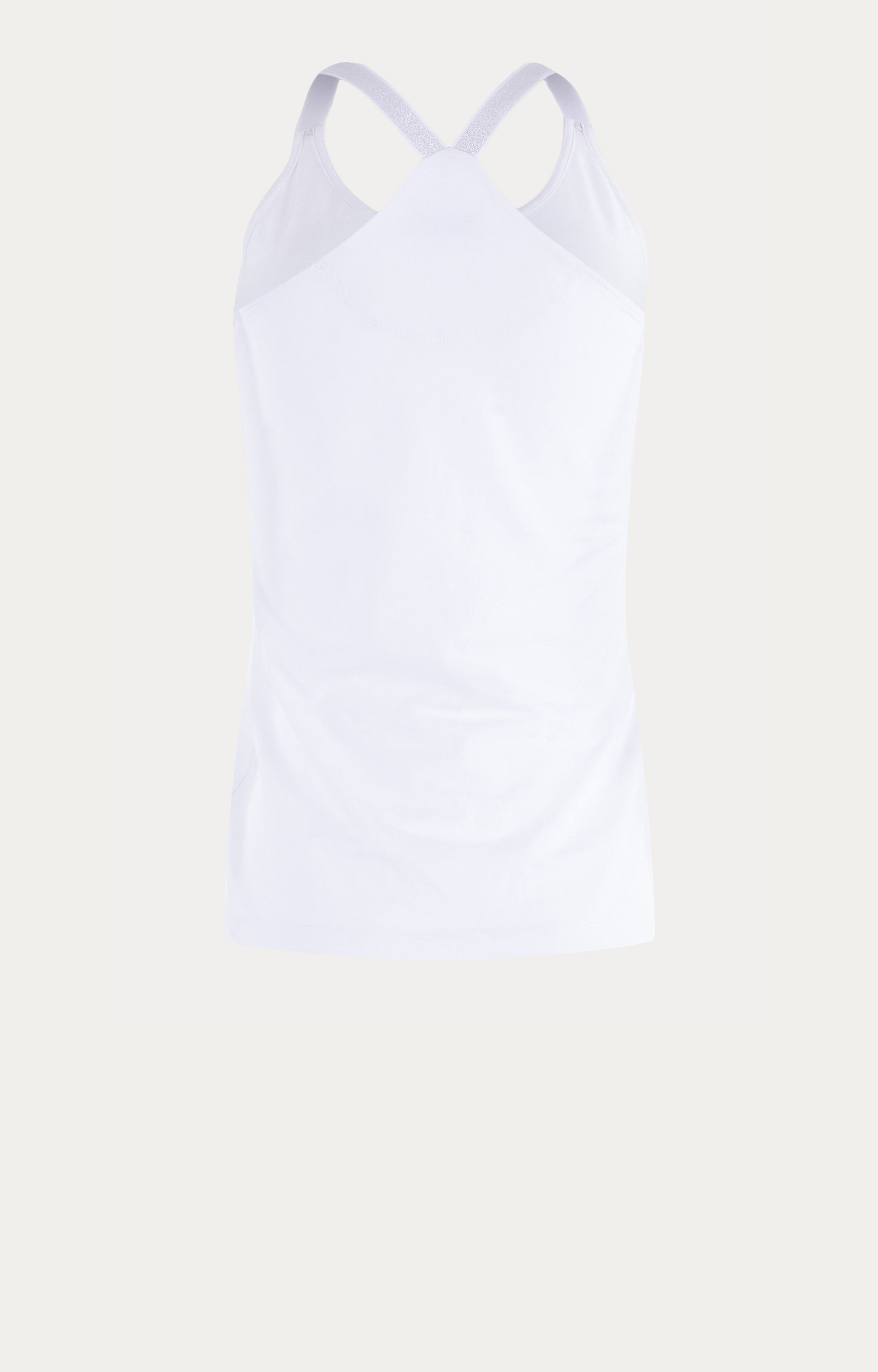 Top met lurexbandjes