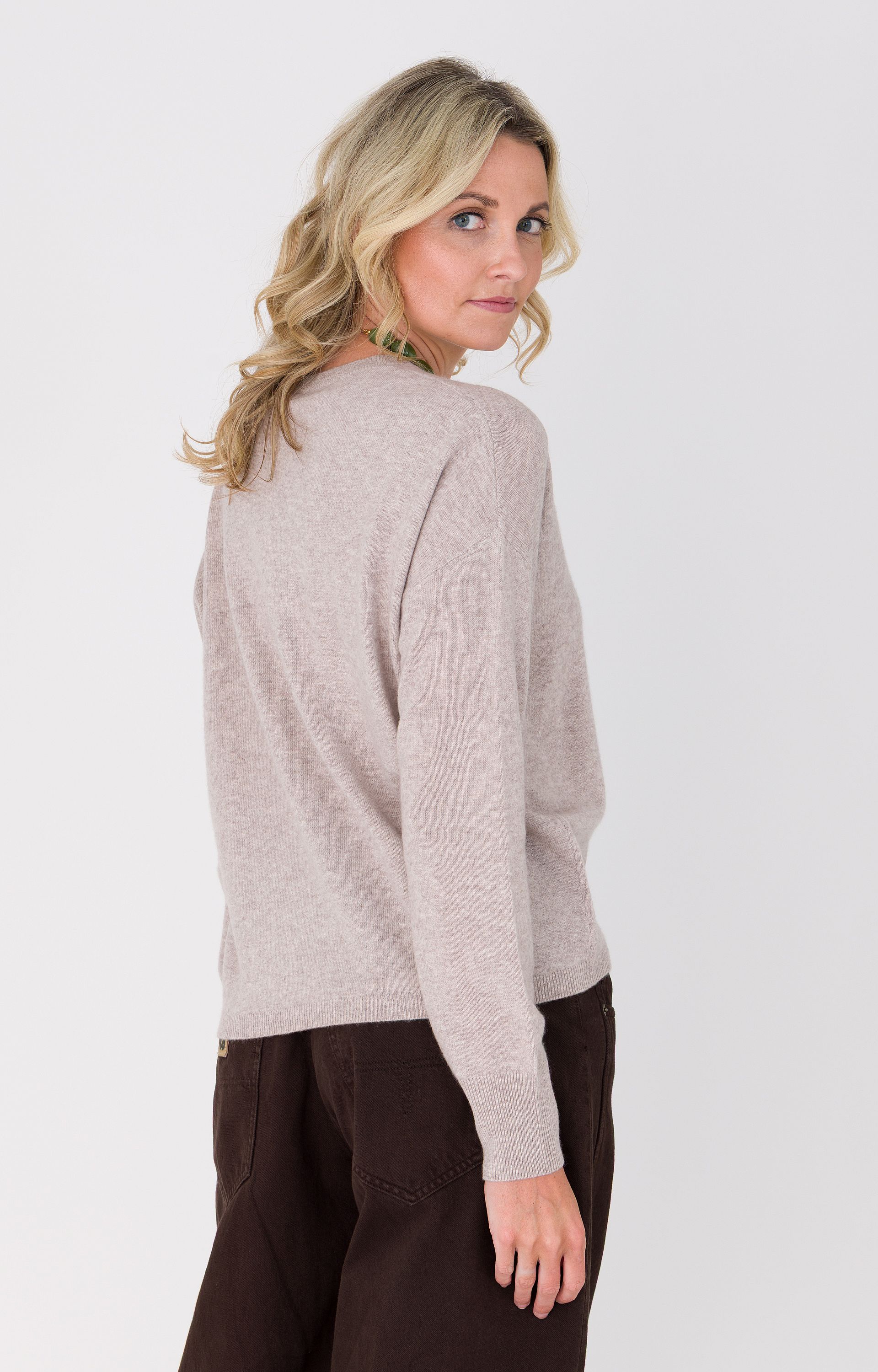 Pullover met cashmere