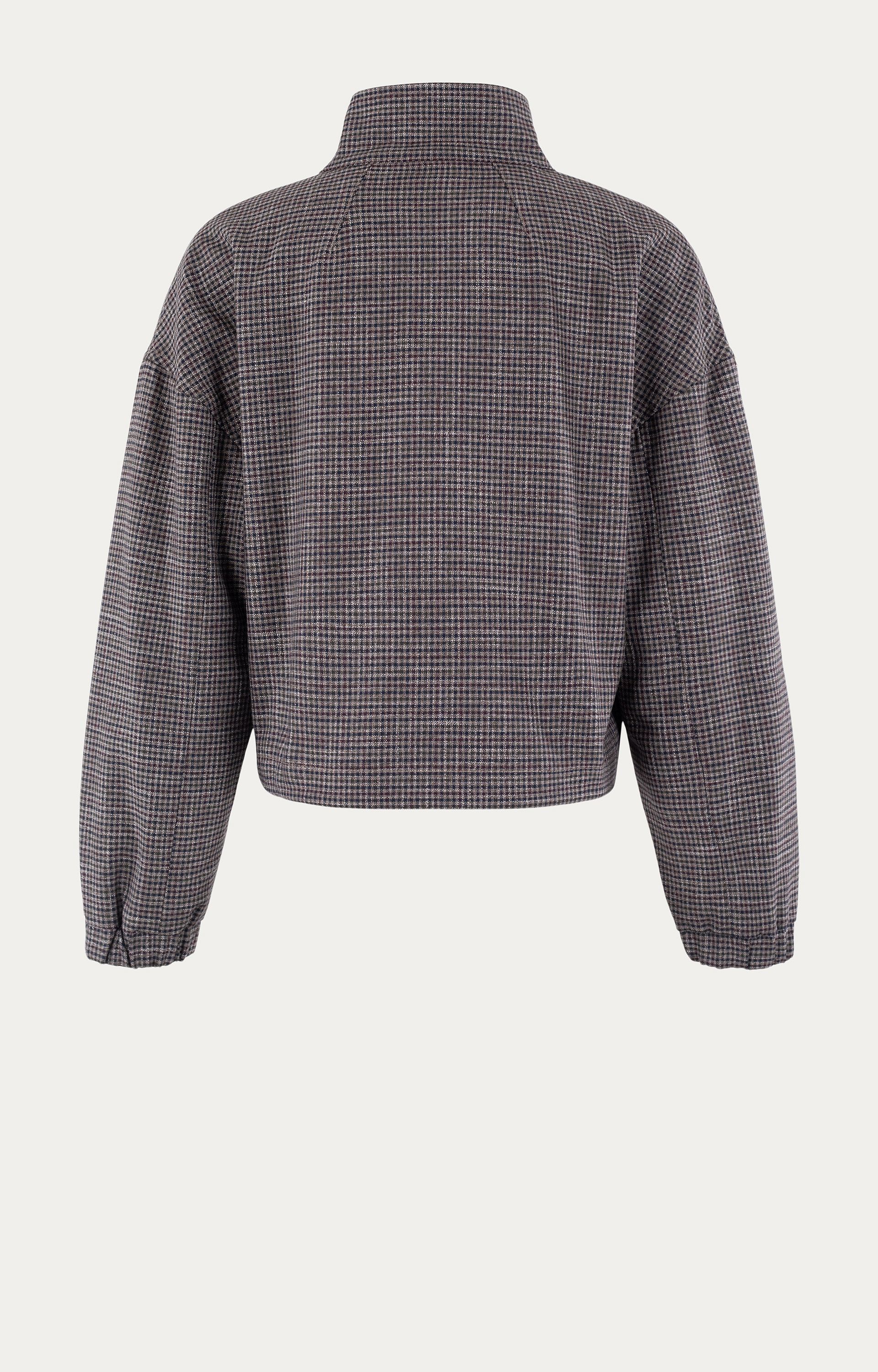 Jacket met ruitdessin 