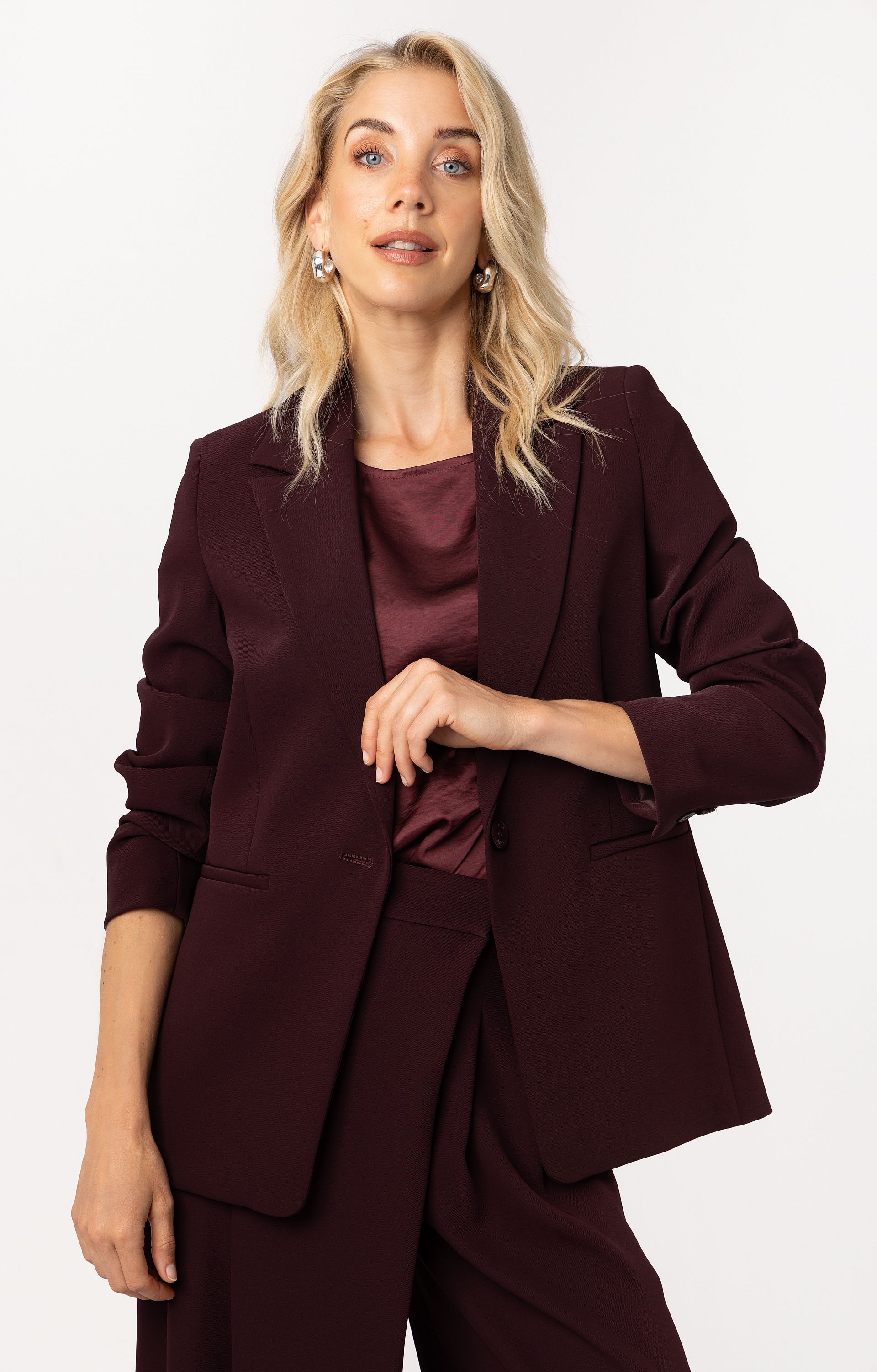 Blazer met strikdetail