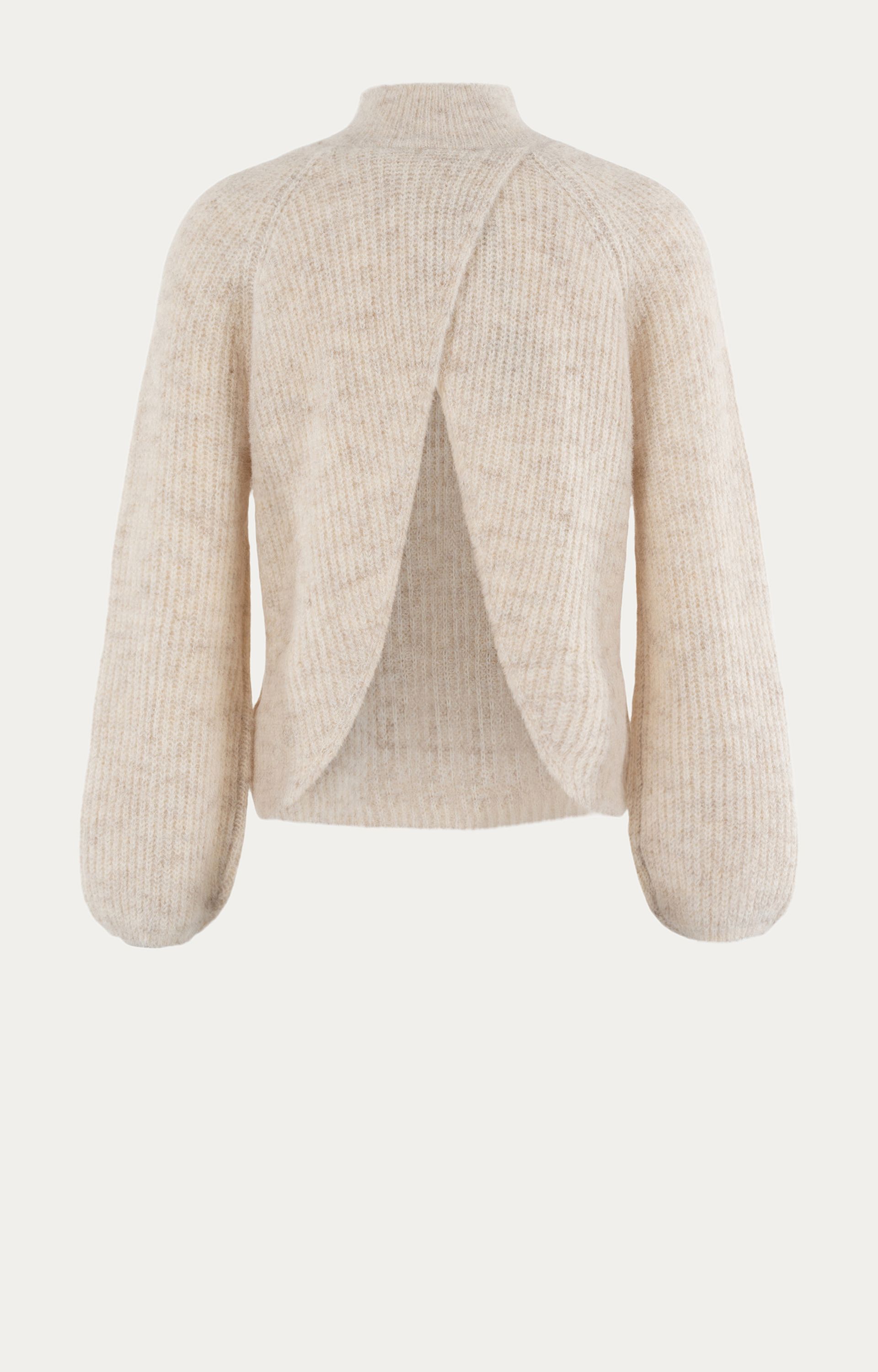Pullover met splitdetail