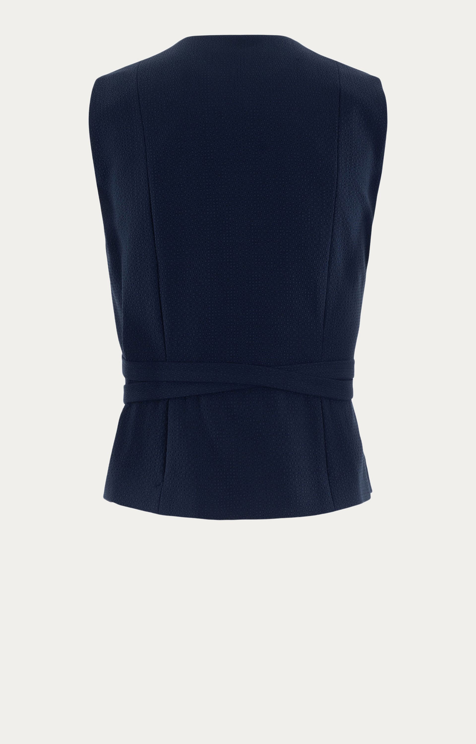 Gilet met structuur