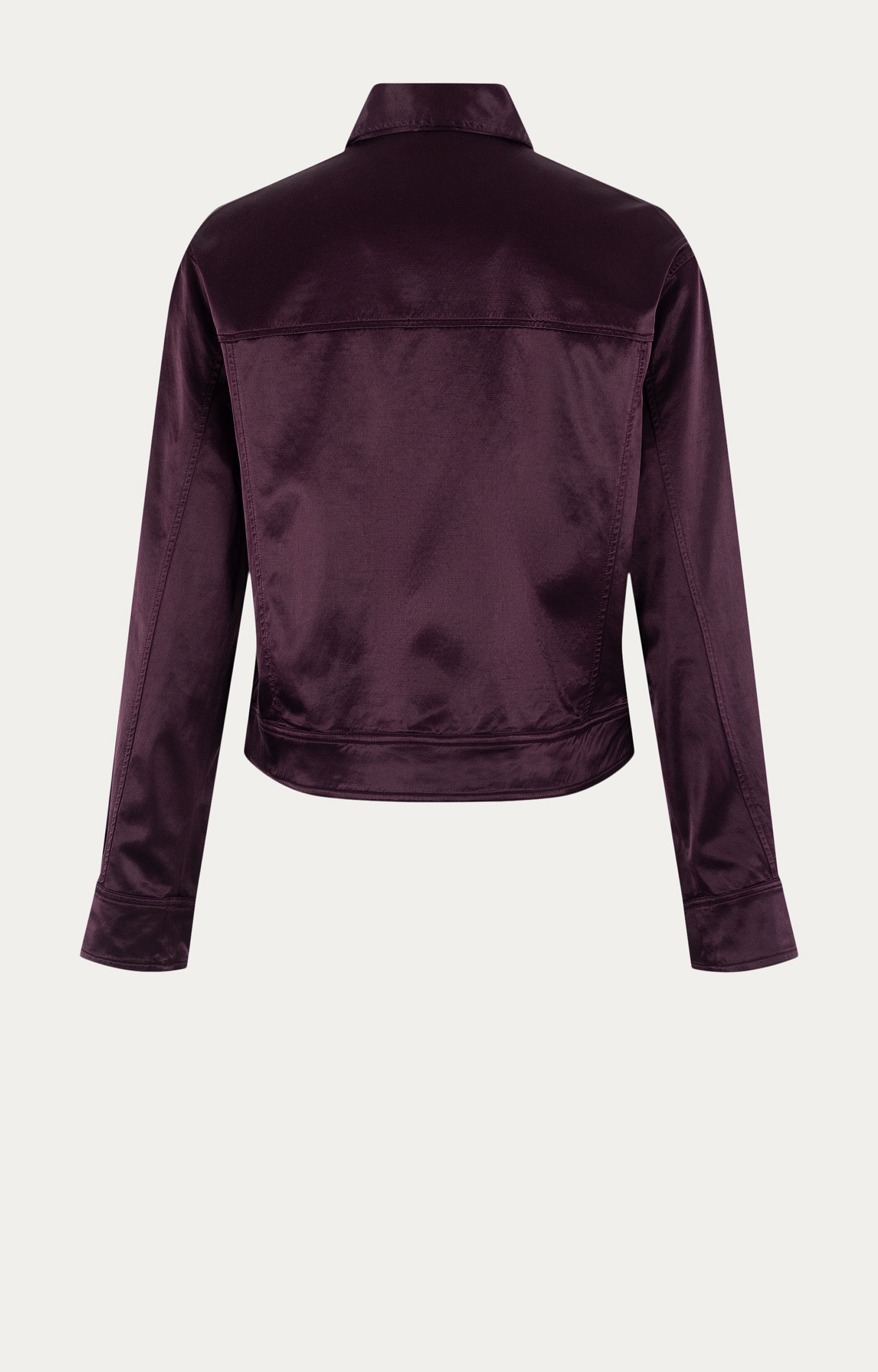 Blazer met satijnlook